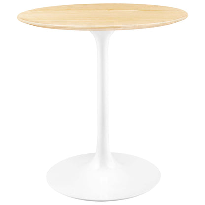 Lippa 28" Round Wood Grain Dining Table