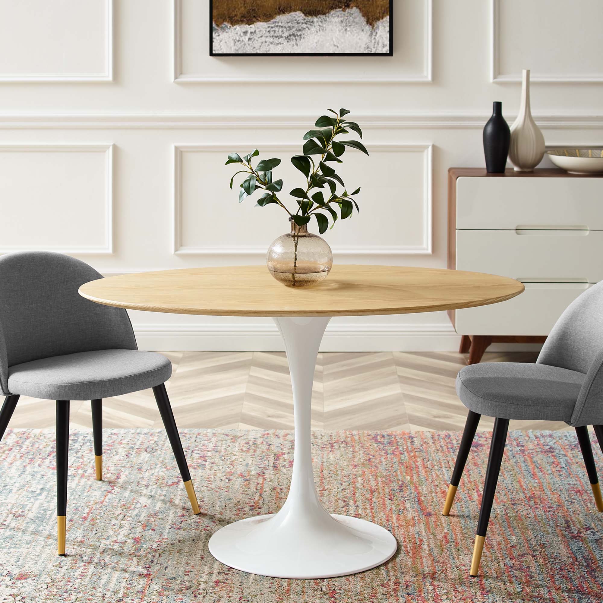 Lippa 48" Oval Dining Table