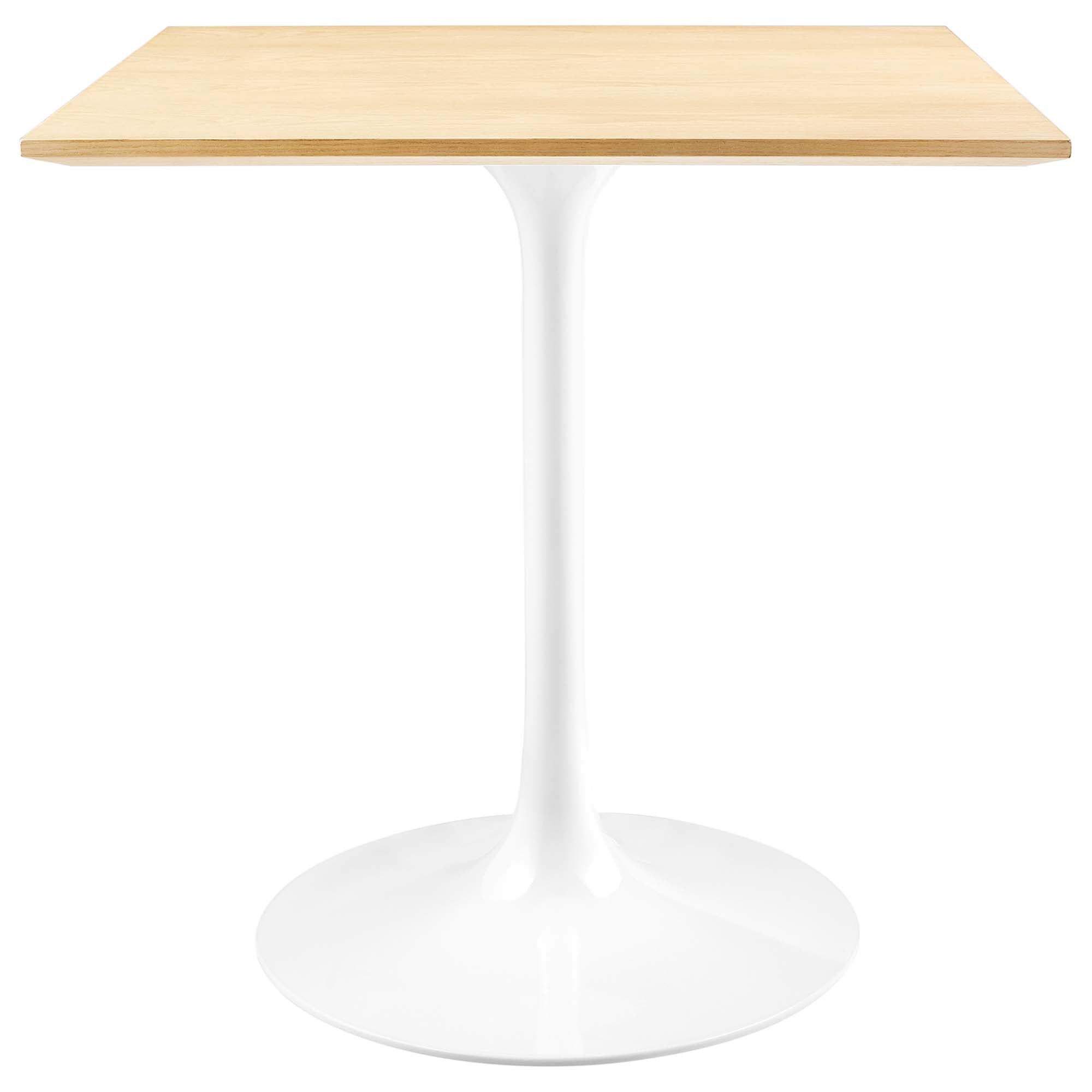 Lippa 28" Square Wood Grain Dining Table