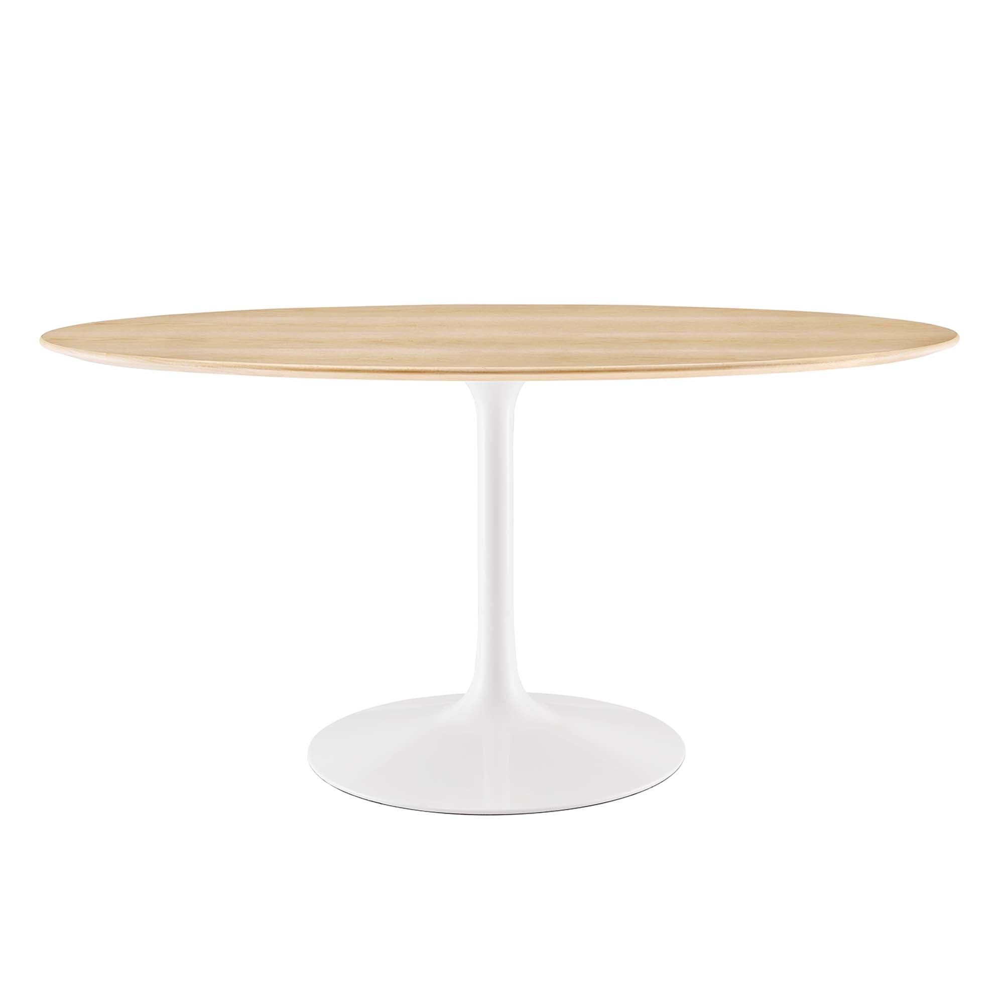 Lippa 60" Oval Natural Wood Grain Dining Table