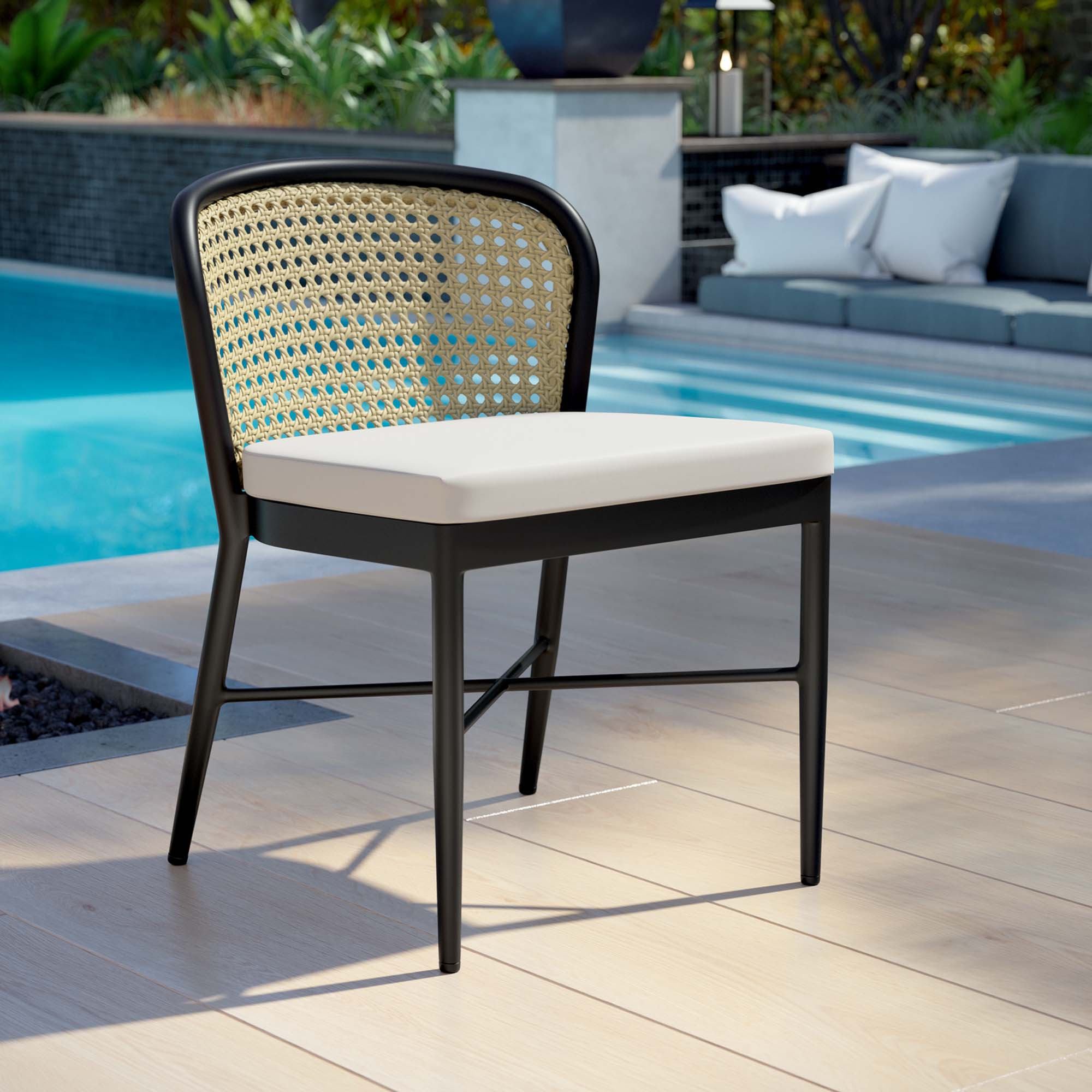 Melbourne Outdoor Patio Dining Side Chair