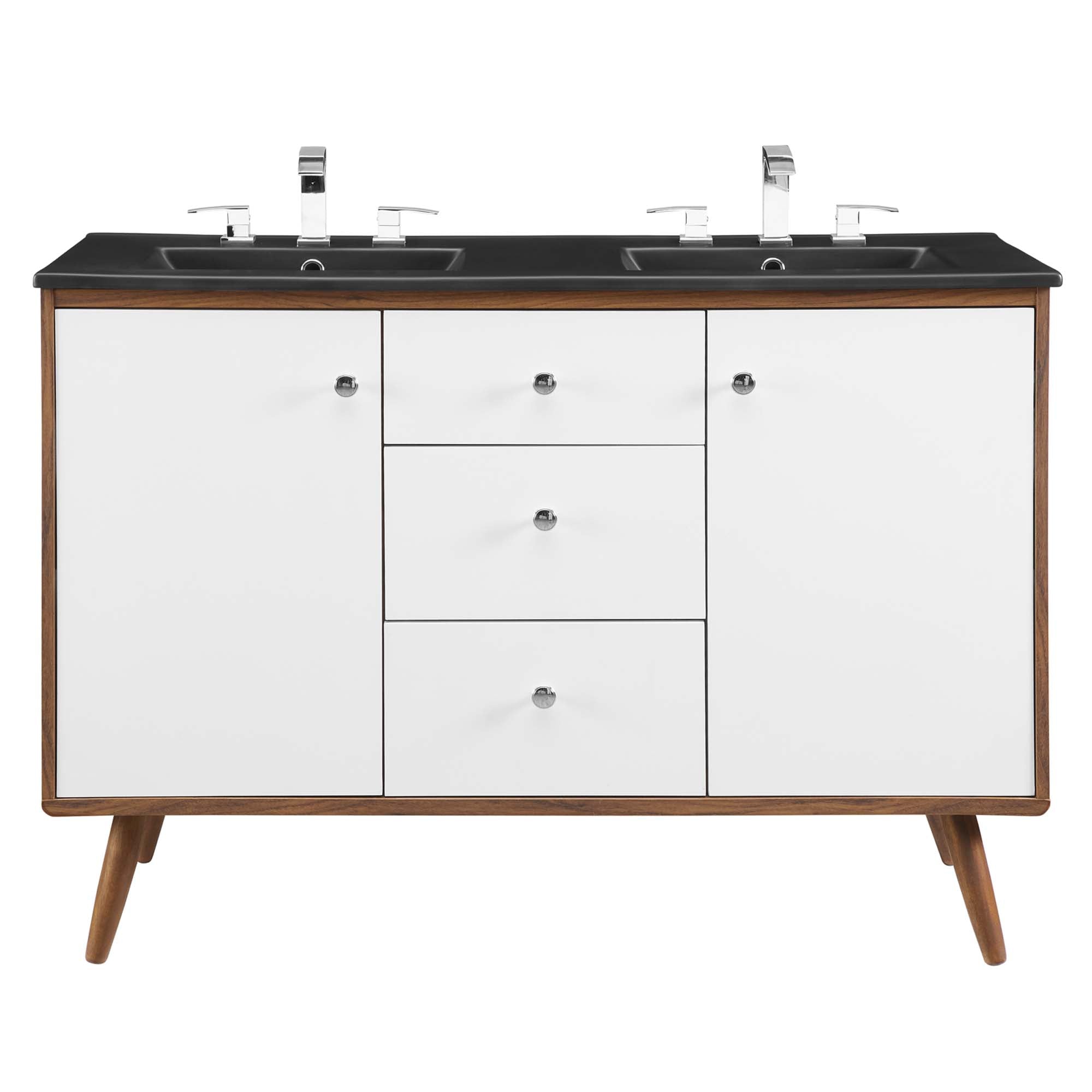 Transmit 48" Double Sink Bathroom Vanity