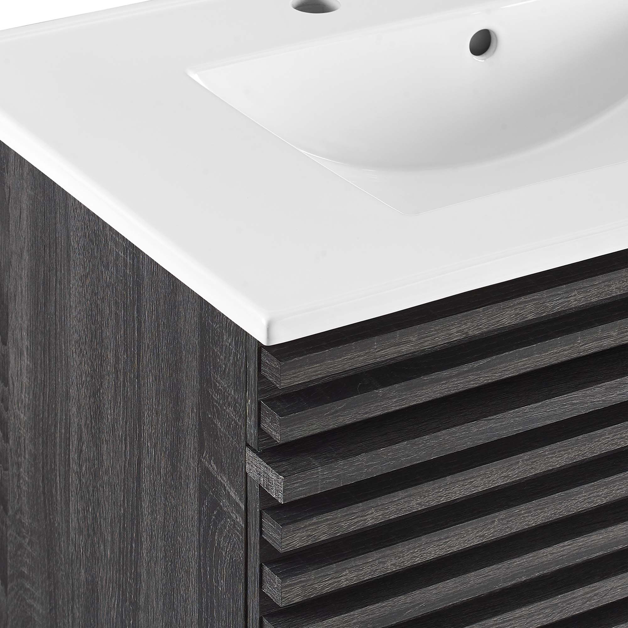 Render 30" Wall-Mount Bathroom Vanity