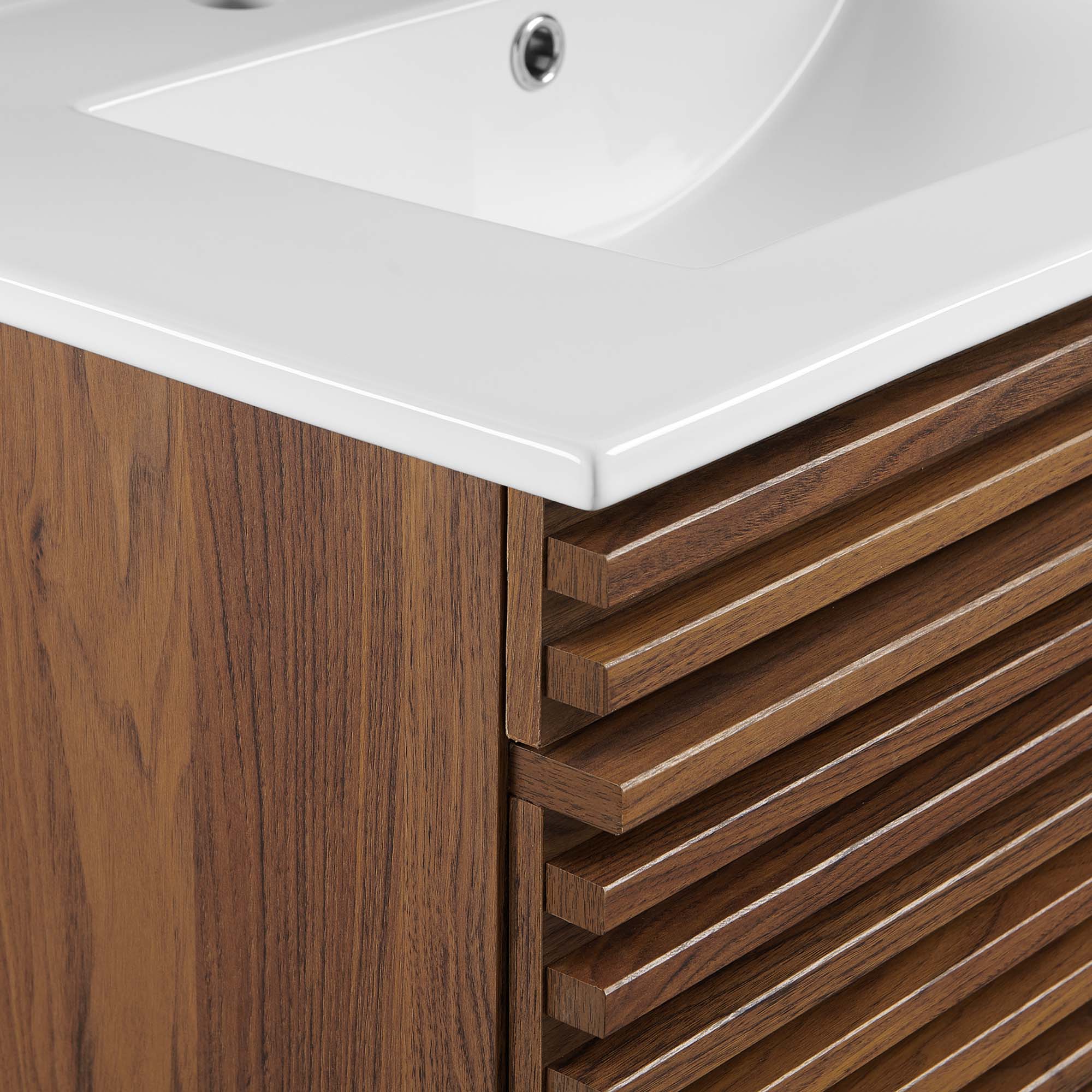 Render 30" Wall-Mount Bathroom Vanity