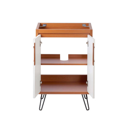 Energize 24" Bathroom Vanity Cabinet (Sink Basin Not Included)