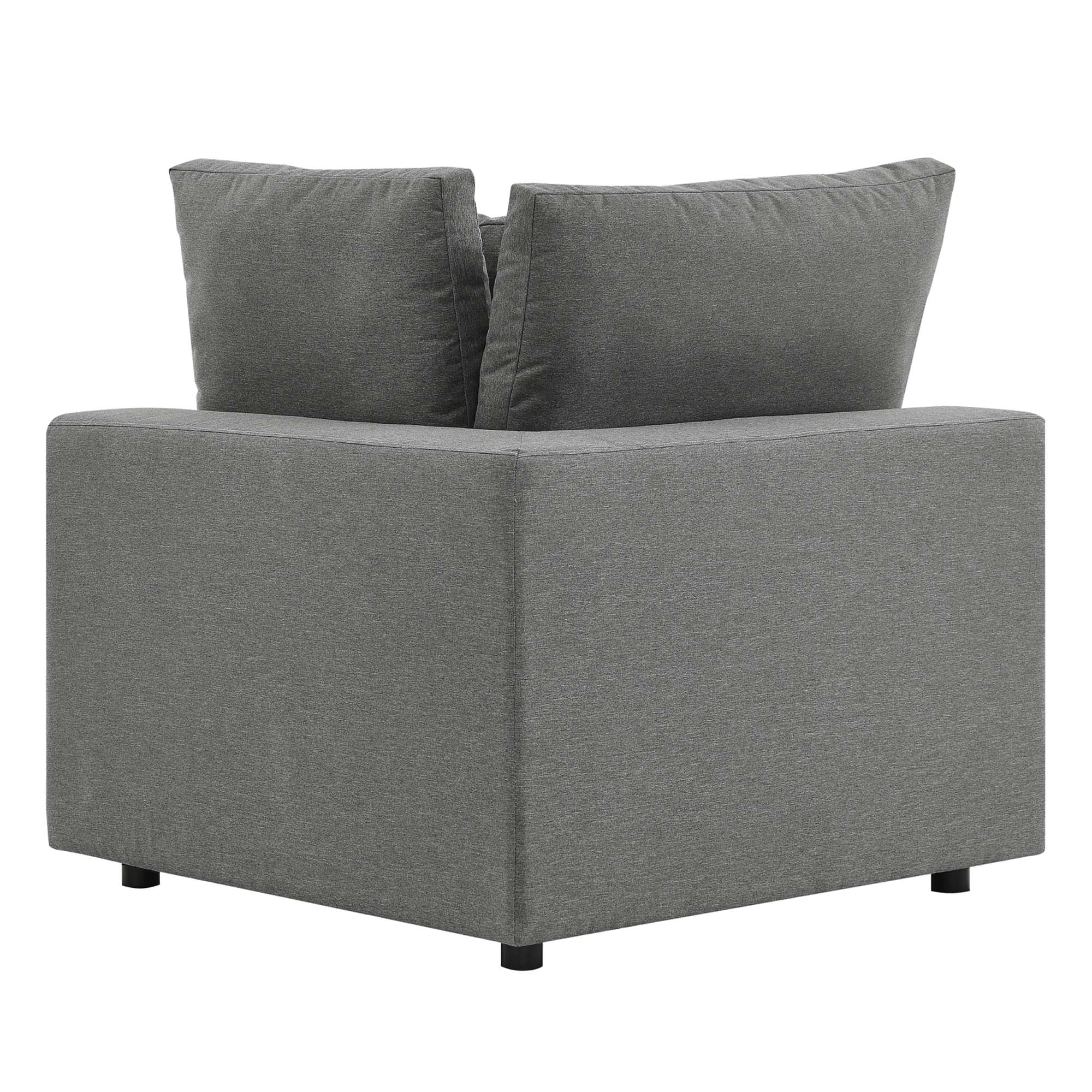 Commix Overstuffed Outdoor Patio Loveseat