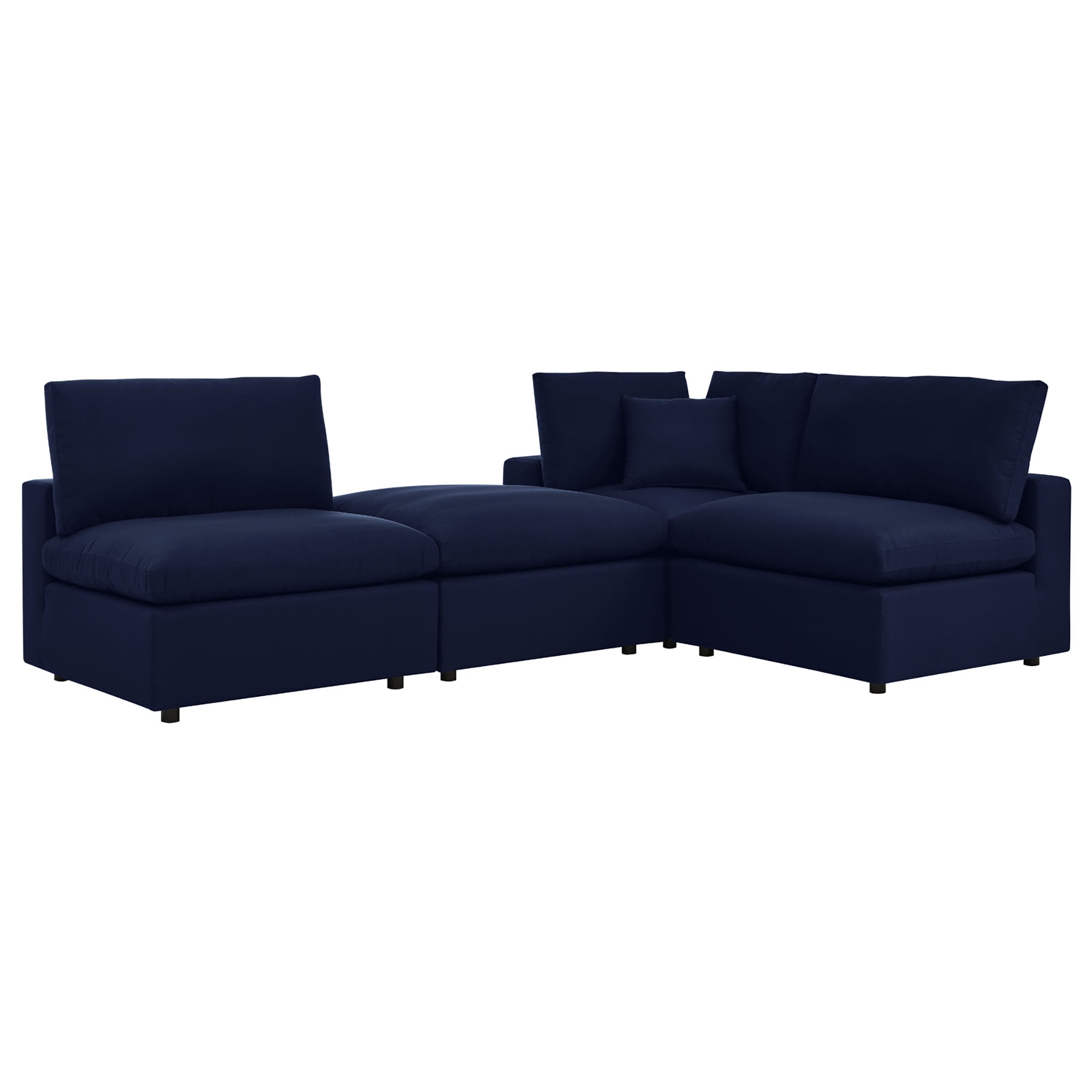 Commix 4-Piece Sunbrella® Outdoor Patio Sectional Sofa