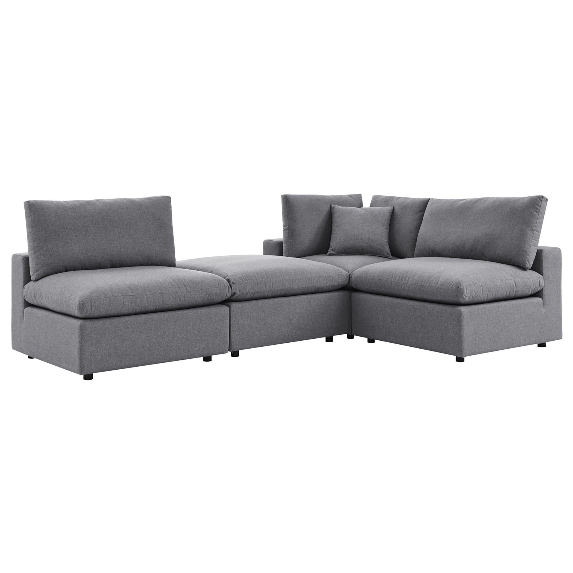 Commix 4-Piece Sunbrella® Outdoor Patio Sectional Sofa