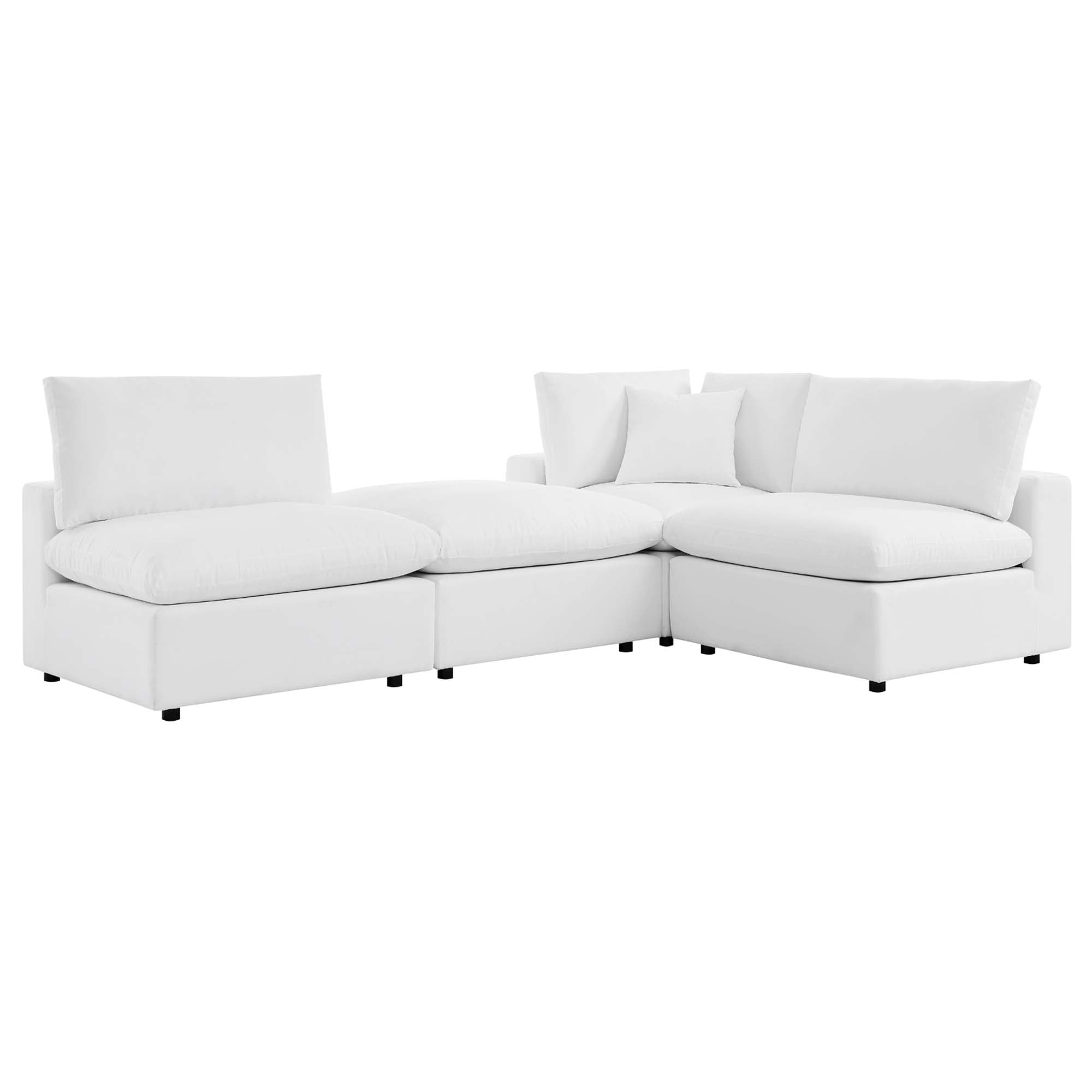 Commix 4-Piece Sunbrella® Outdoor Patio Sectional Sofa