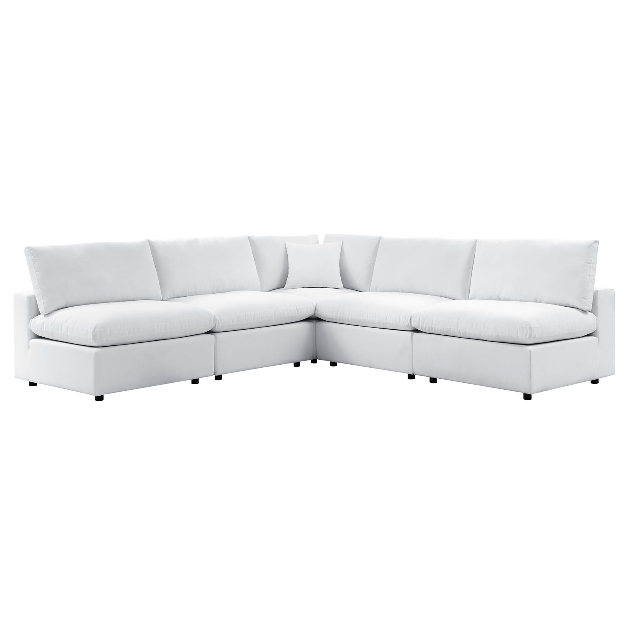 Commix 5-Piece Sunbrella® Outdoor Patio Sectional Sofa