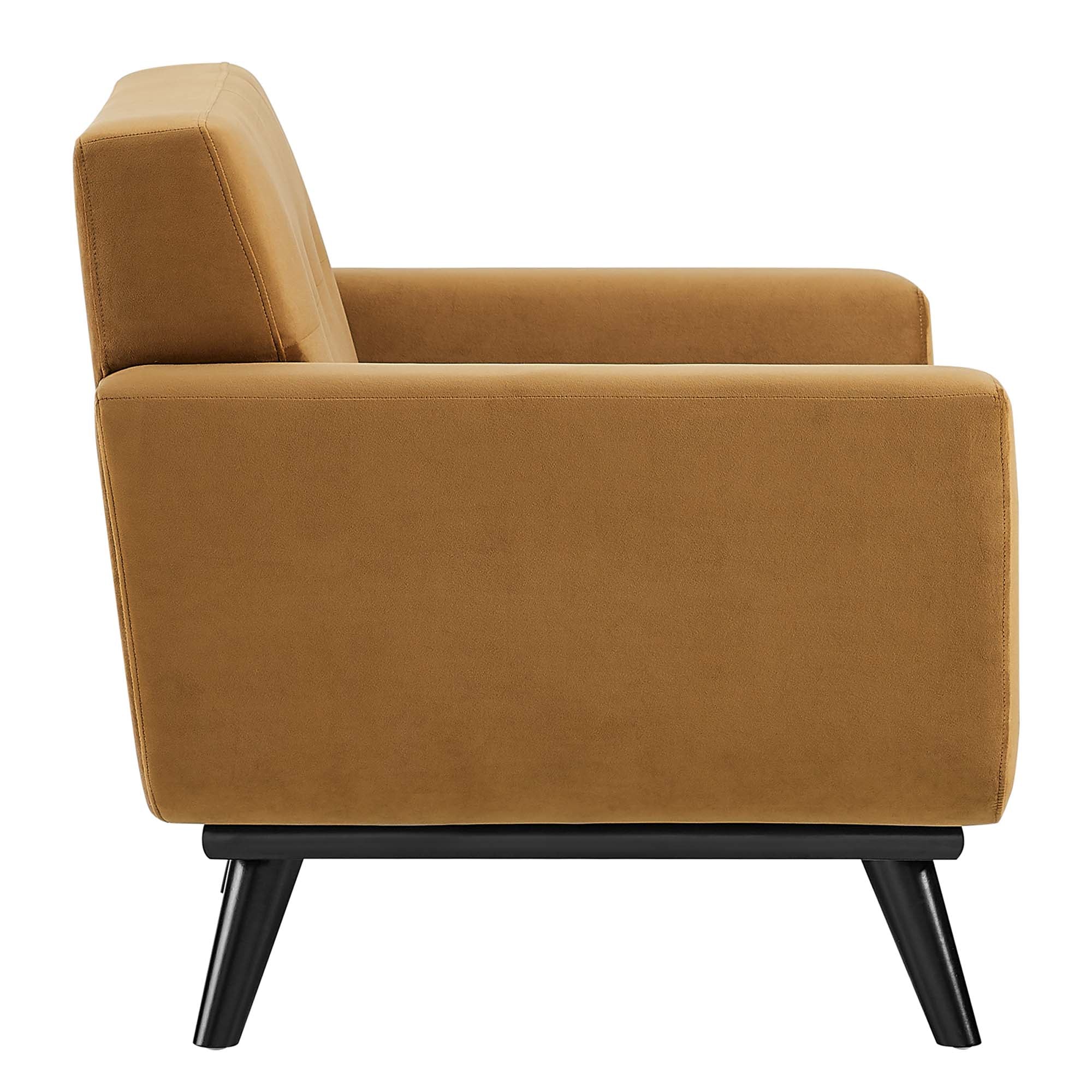 Engage Performance Velvet Armchair