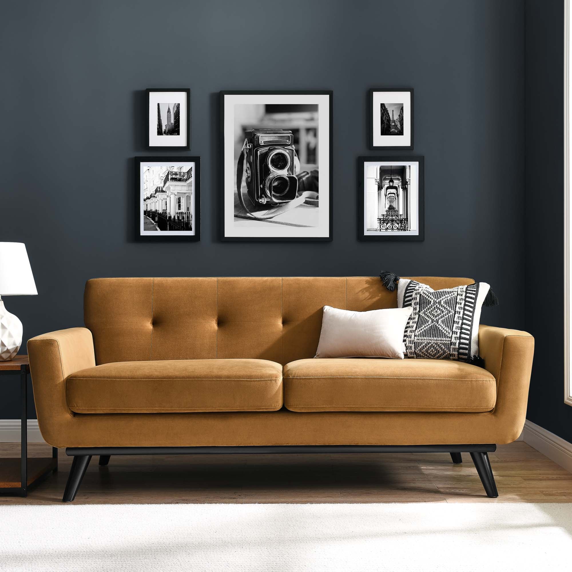 Engage Performance Velvet Loveseat