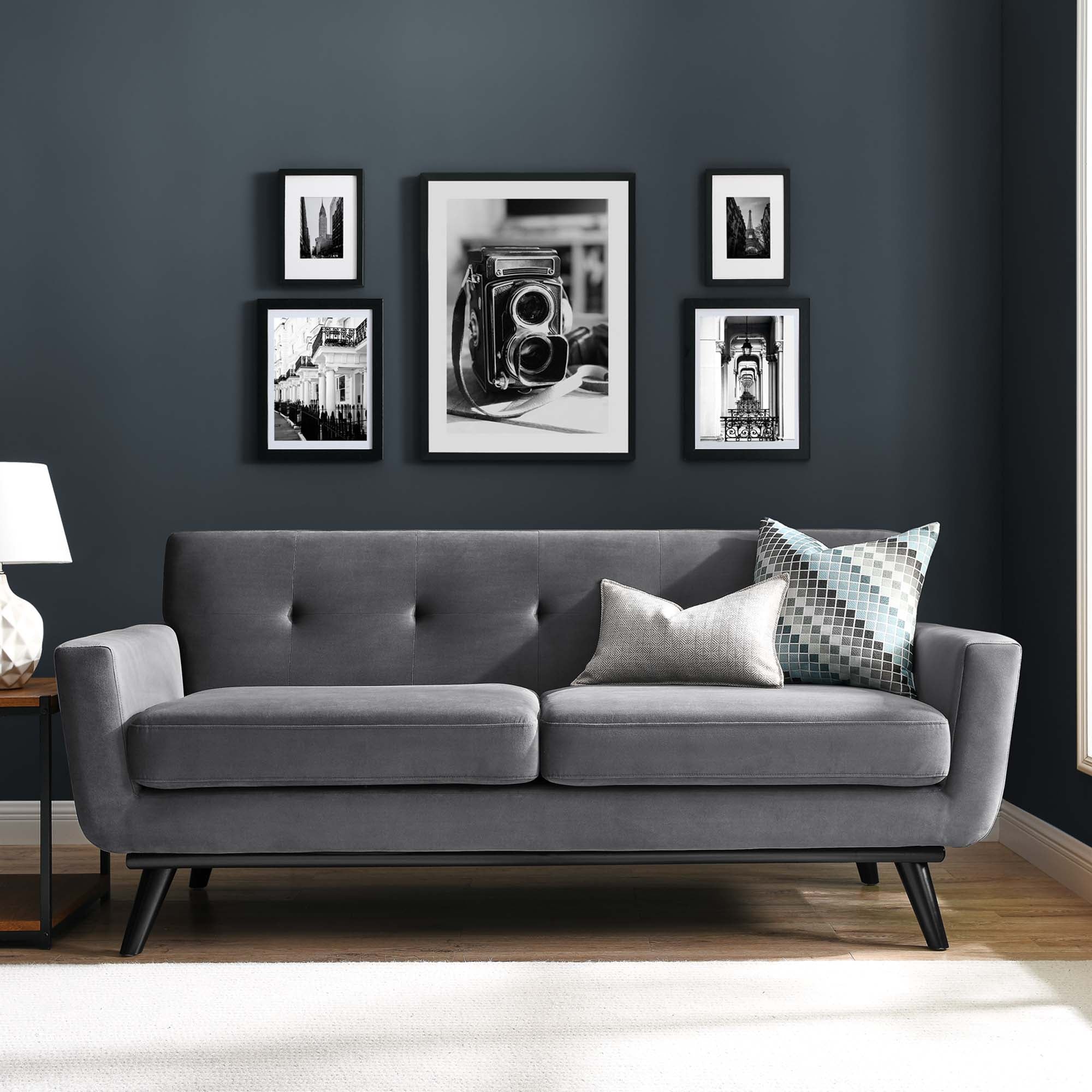 Engage Performance Velvet Loveseat