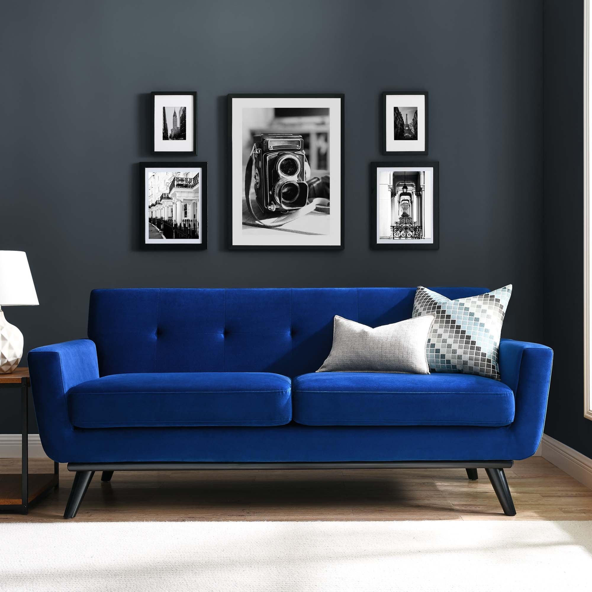 Engage Performance Velvet Loveseat