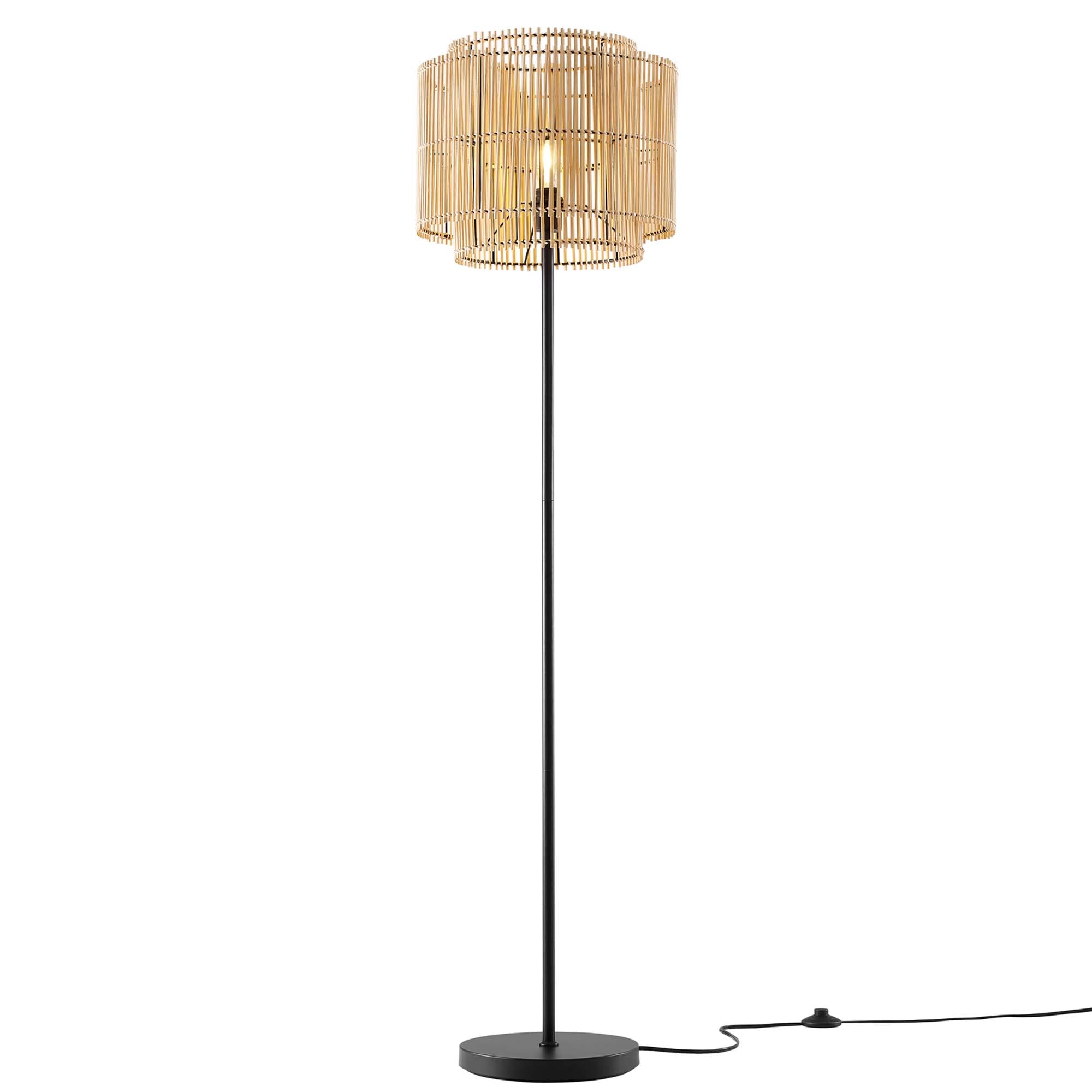 Nourish Bamboo Floor Lamp