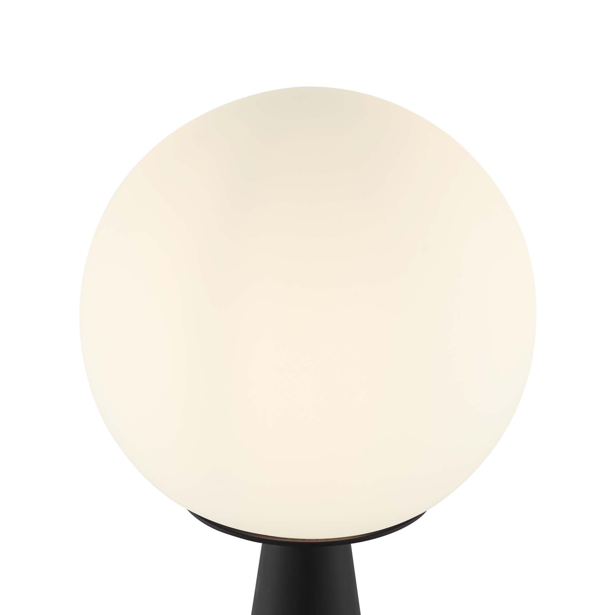 Apex Glass Globe Glass Table Lamp