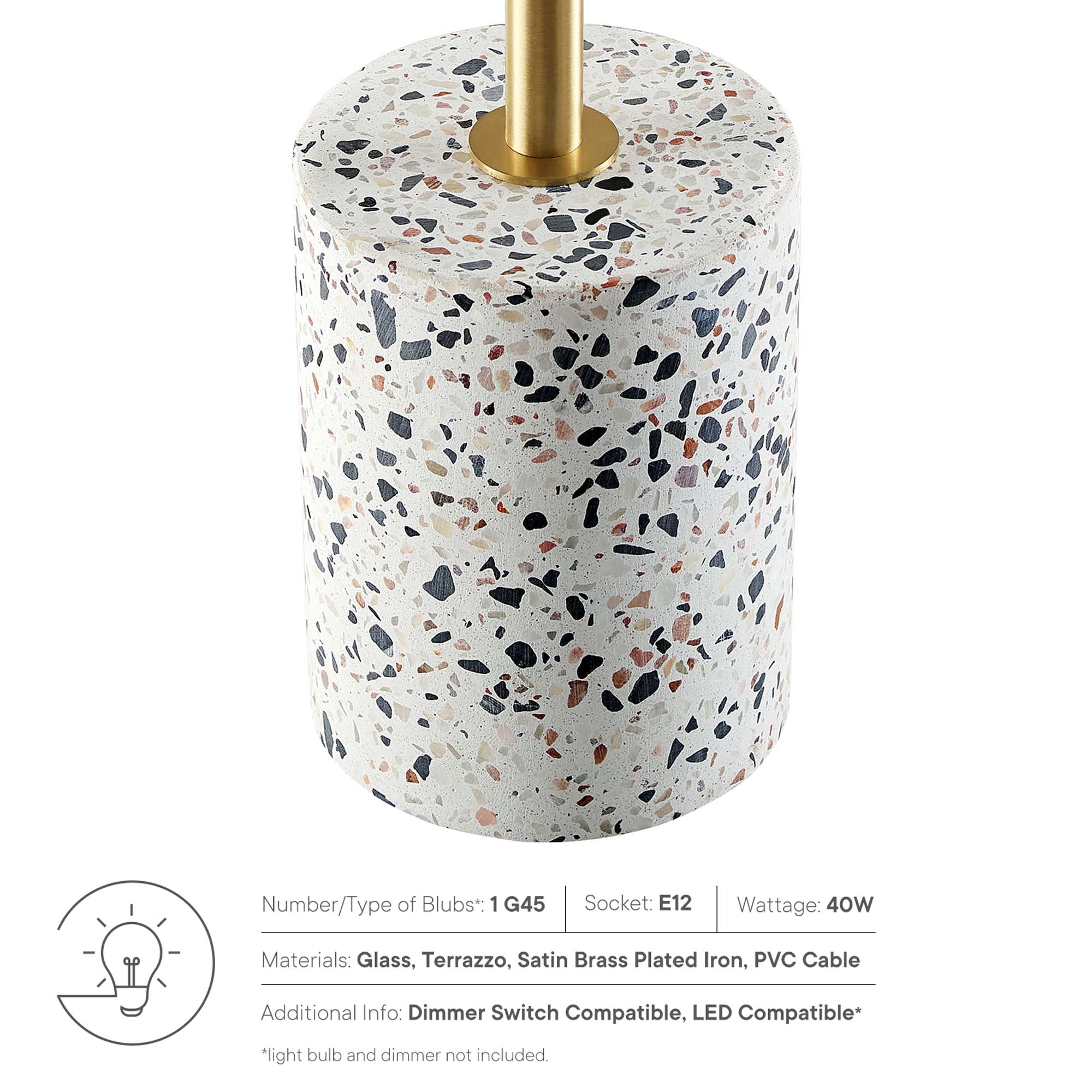 Logic Terrazzo Table Lamp