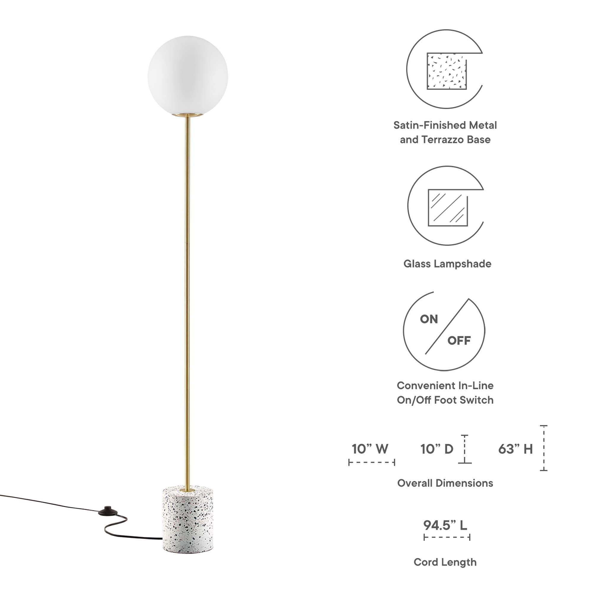 Logic Terrazzo Floor Lamp