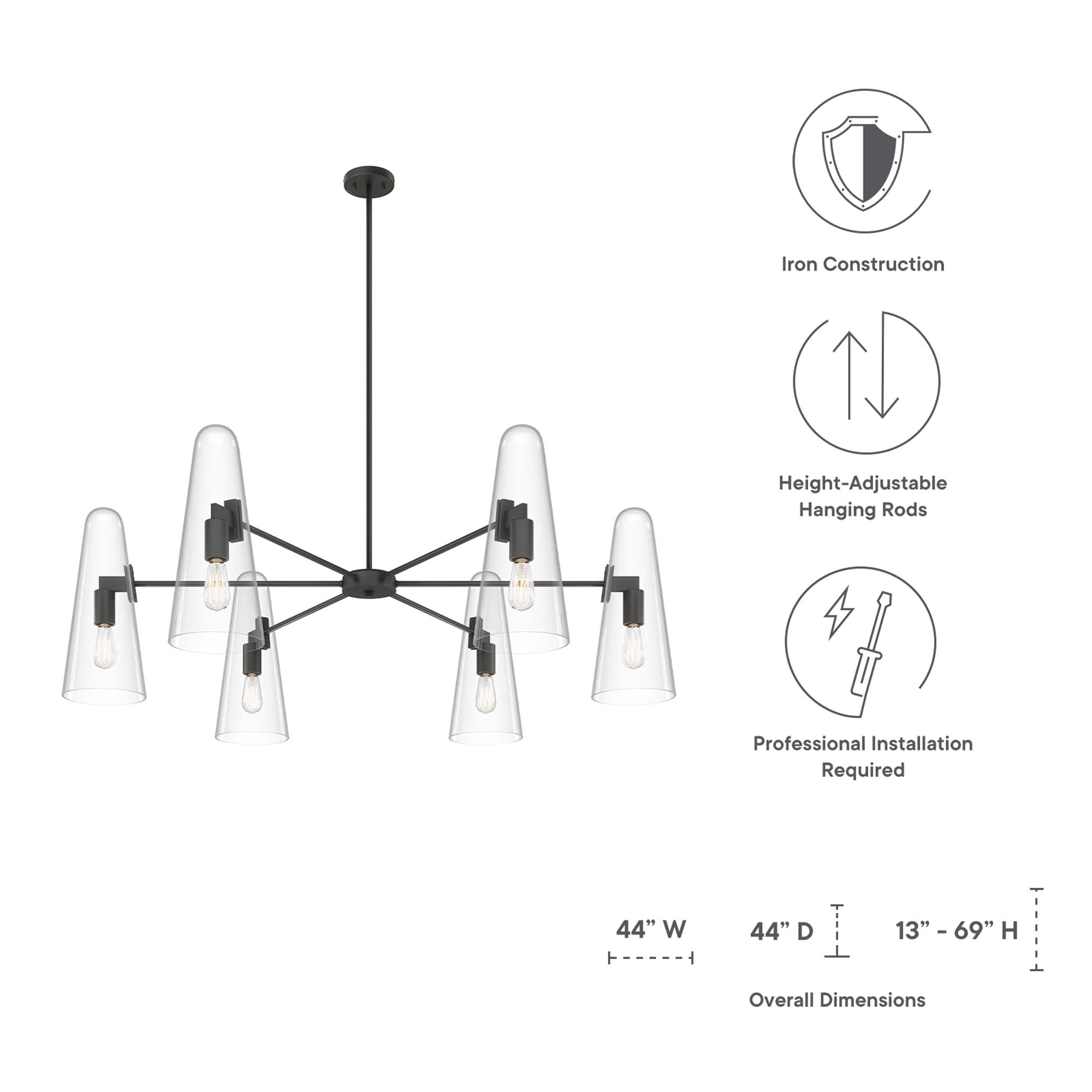 Beacon 6-Light Chandelier