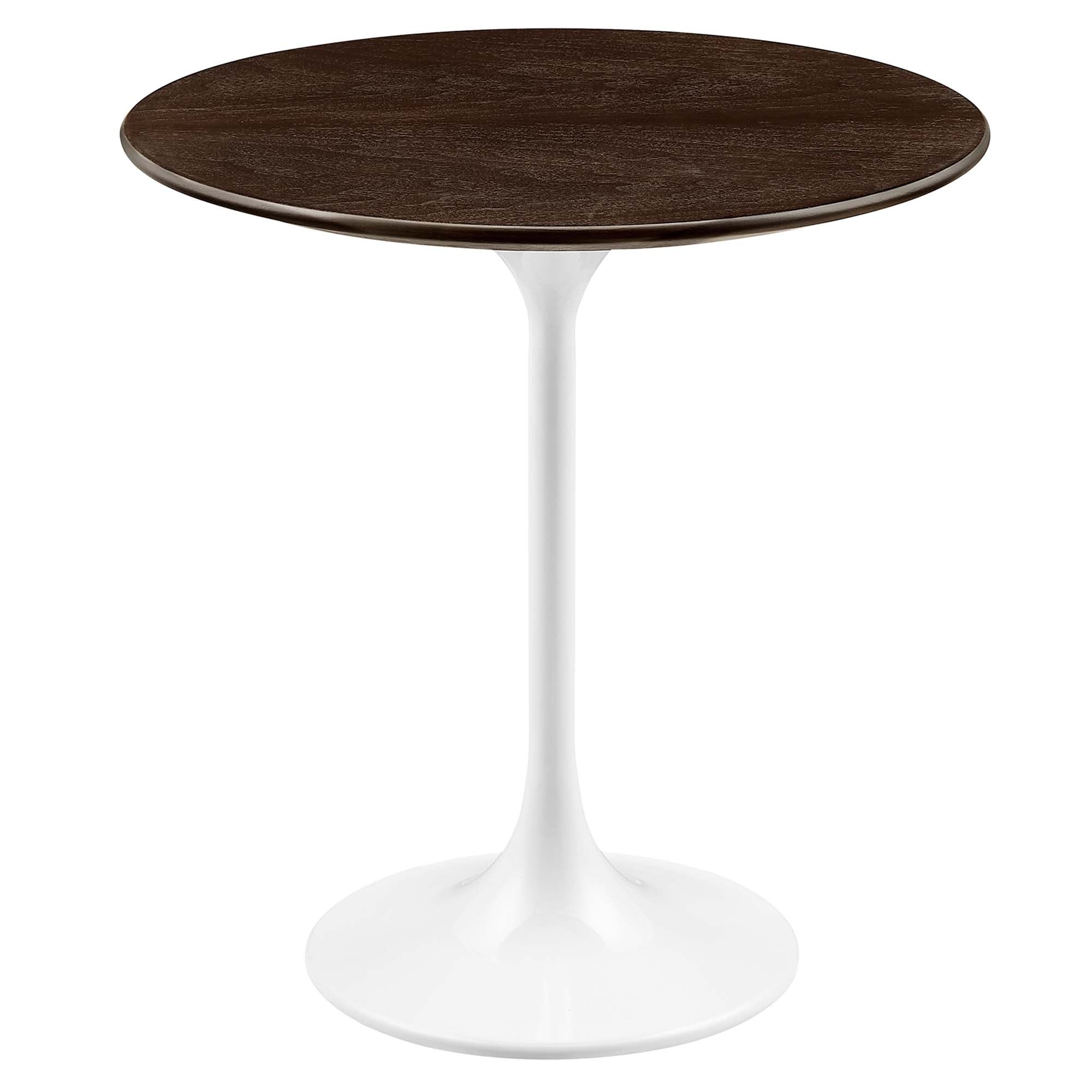 Lippa 20" Round Wood Grain Side Table