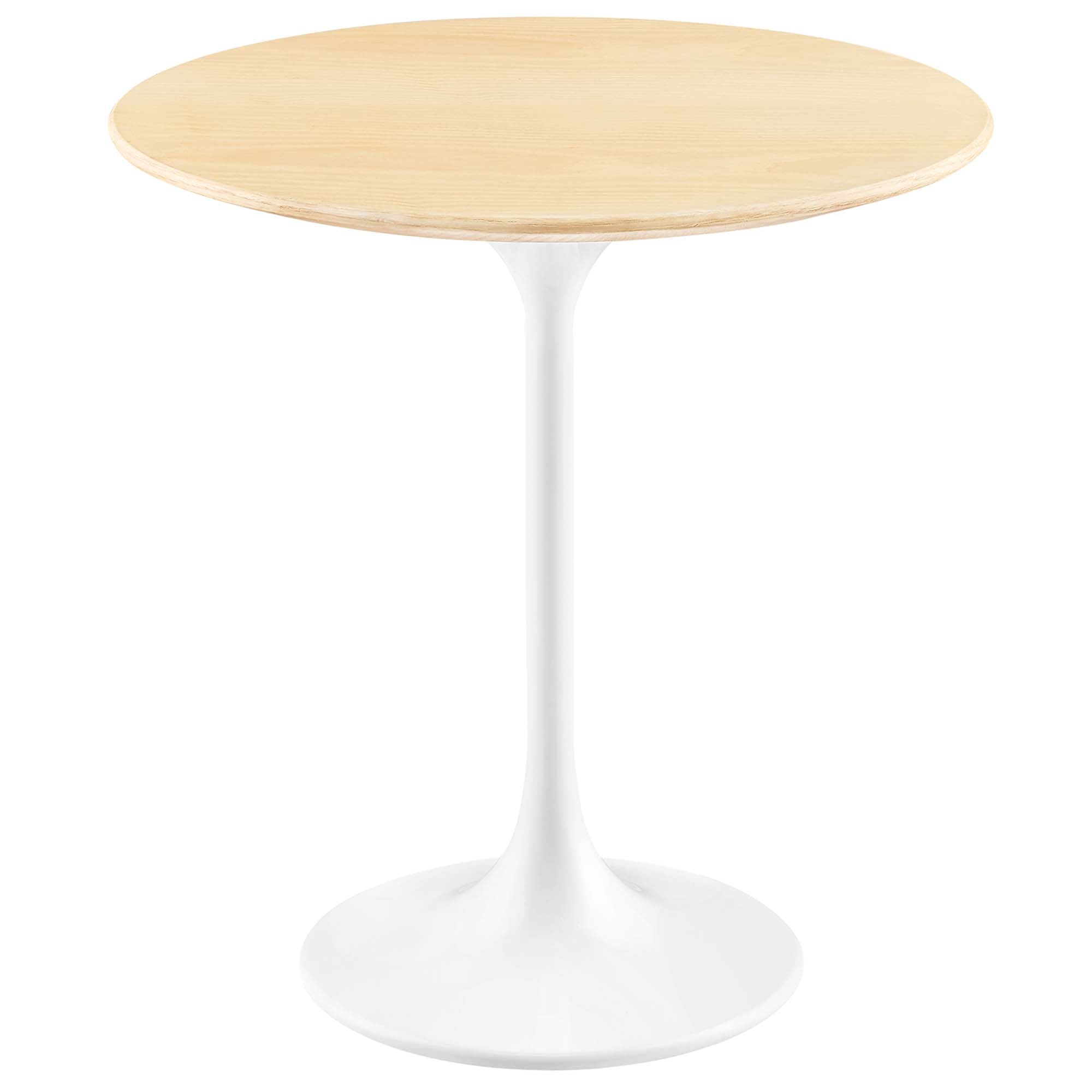 Lippa 20" Round Wood Grain Side Table