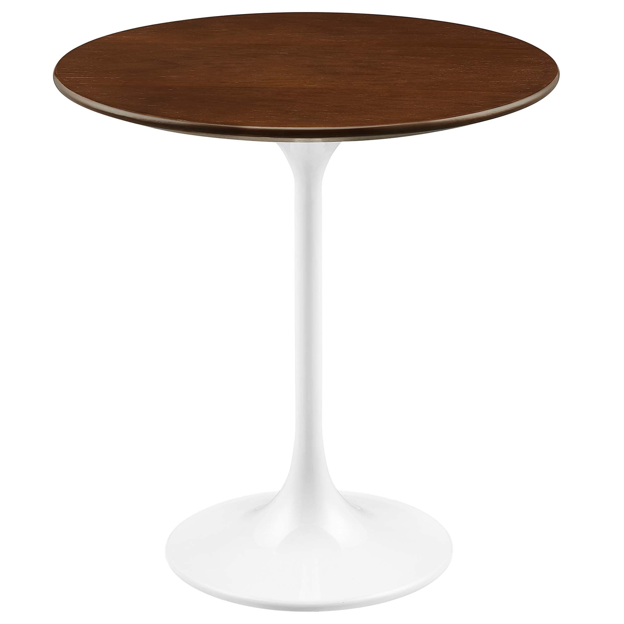 Lippa 20" Round Wood Grain Side Table