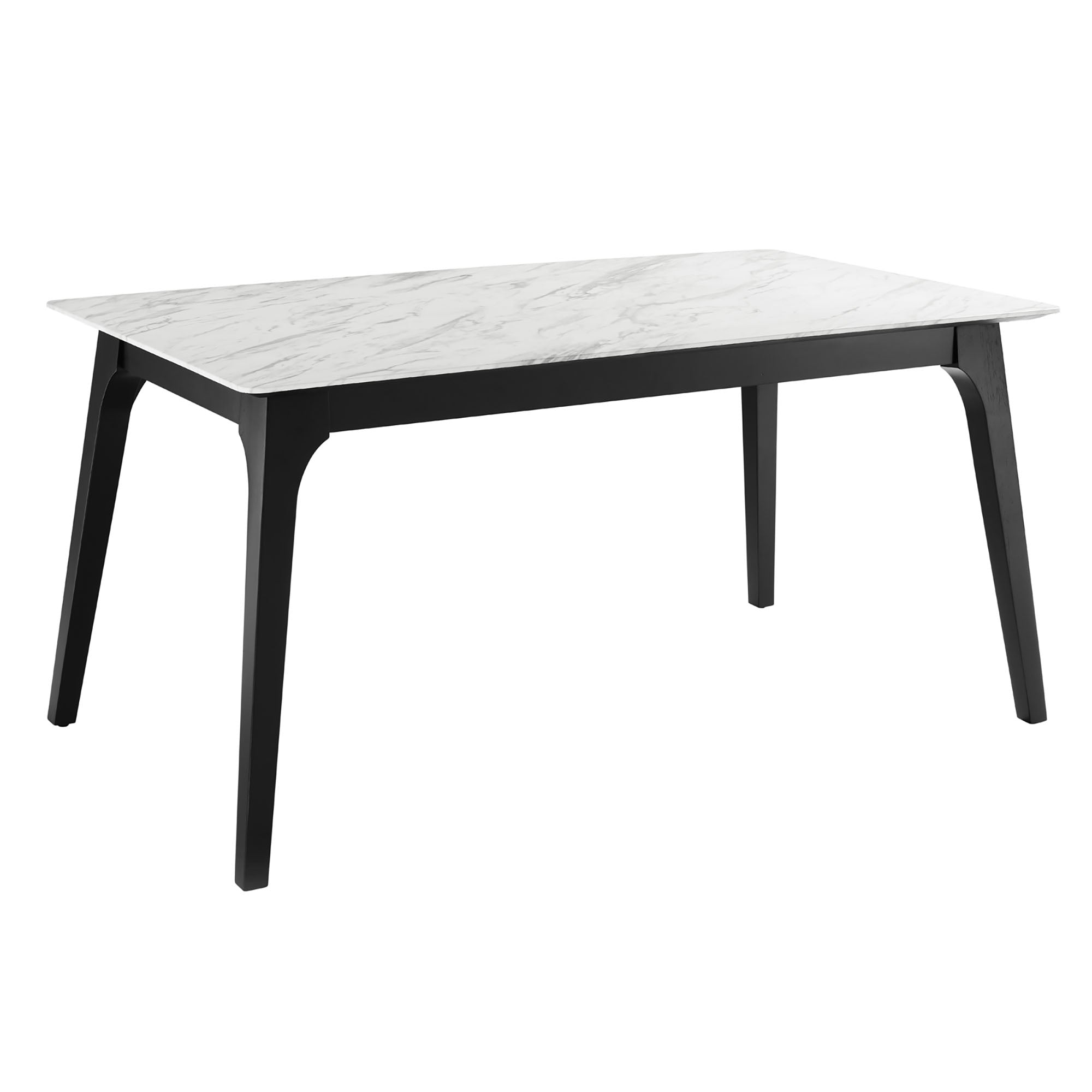 Juxtapose 63" Rectangular Performance Artificial Marble Dining Table