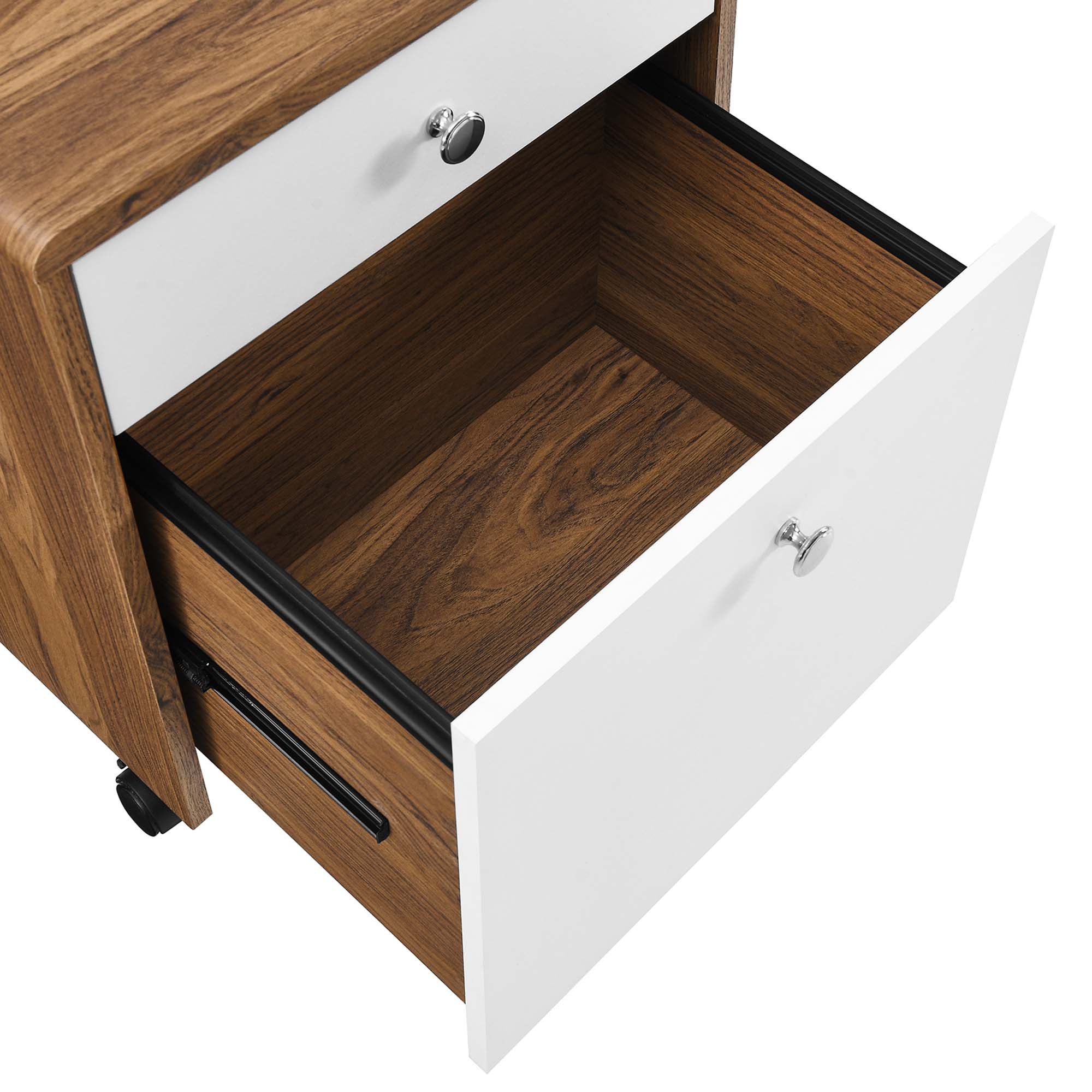 Transmit  Wood File Cabinet