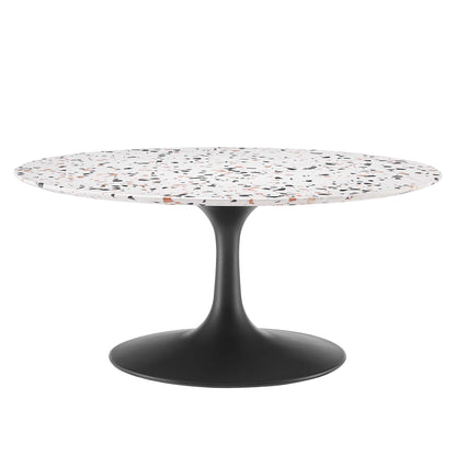 Lippa 36" Round Terrazzo Coffee Table