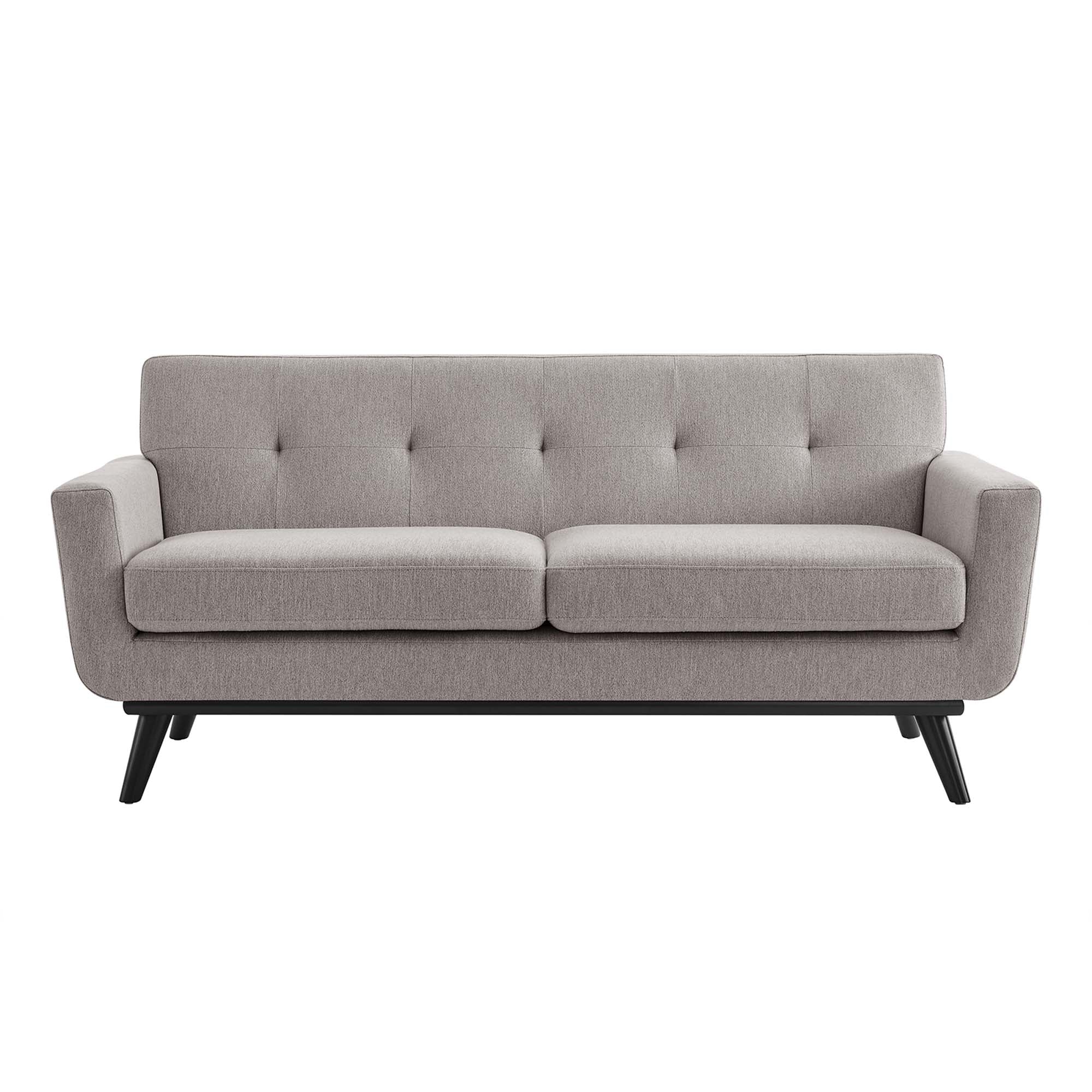 Engage Herringbone Fabric Loveseat