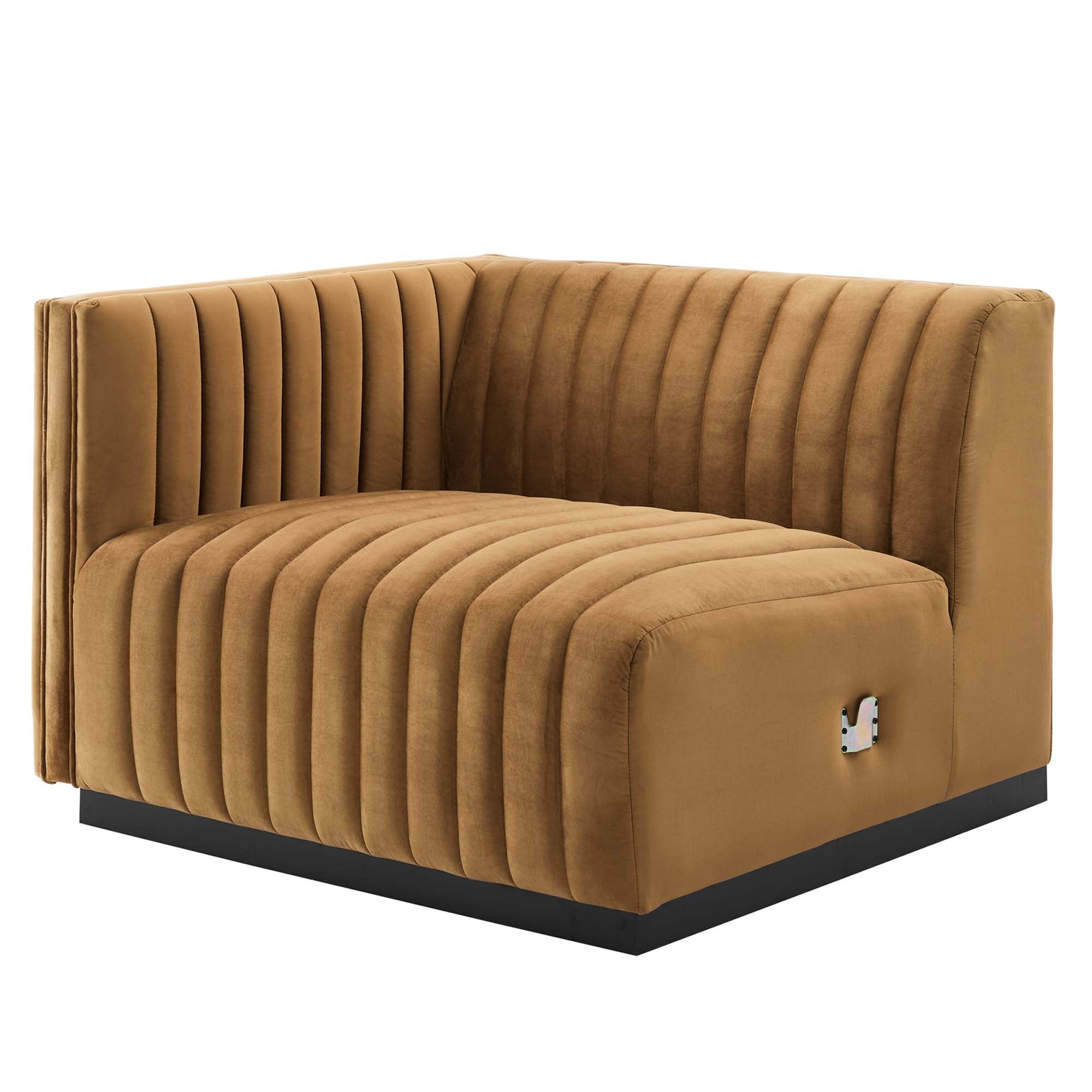 Conjure Channel Tufted Performance Velvet Sofa