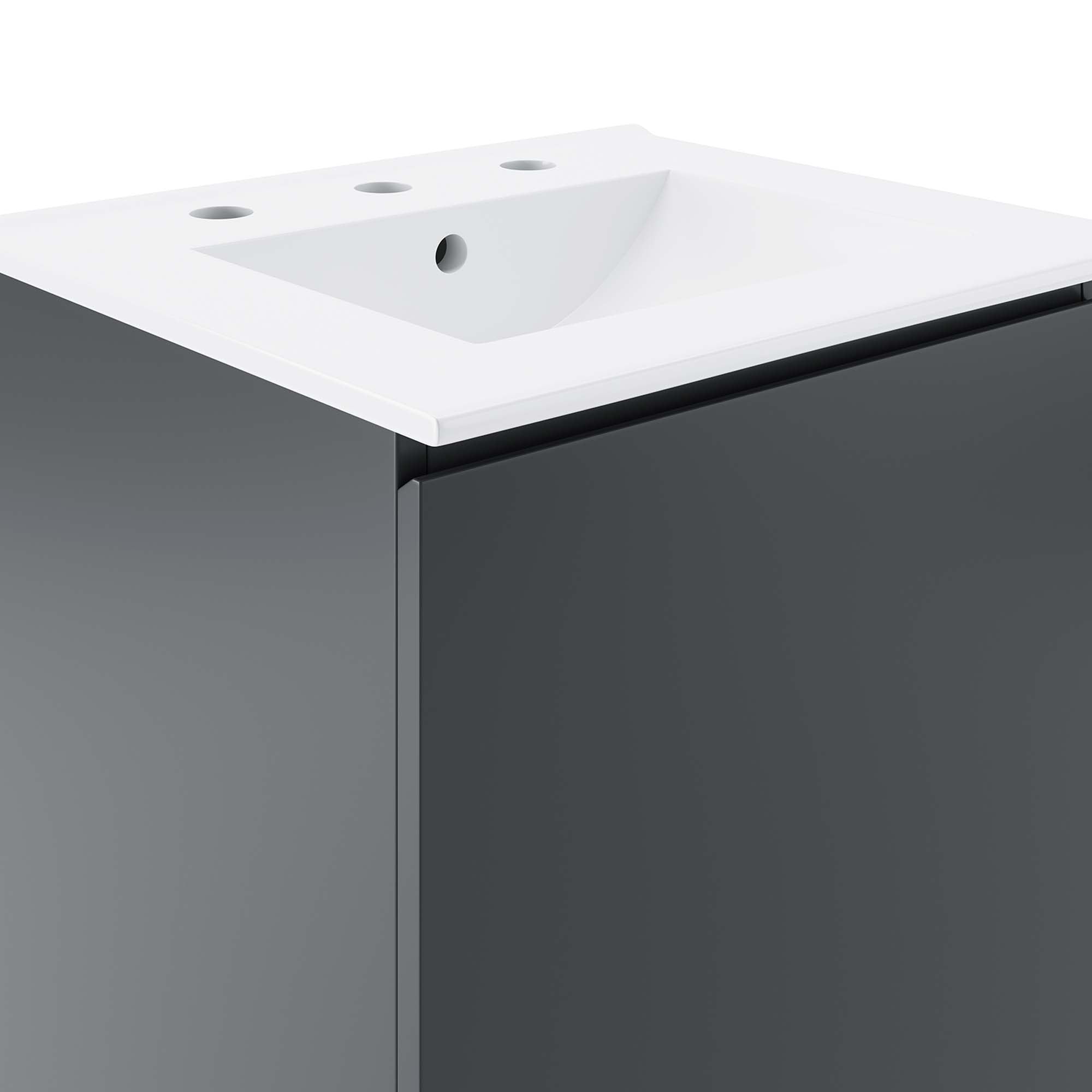 Bryn 18" Wall-Mount Bathroom Vanity