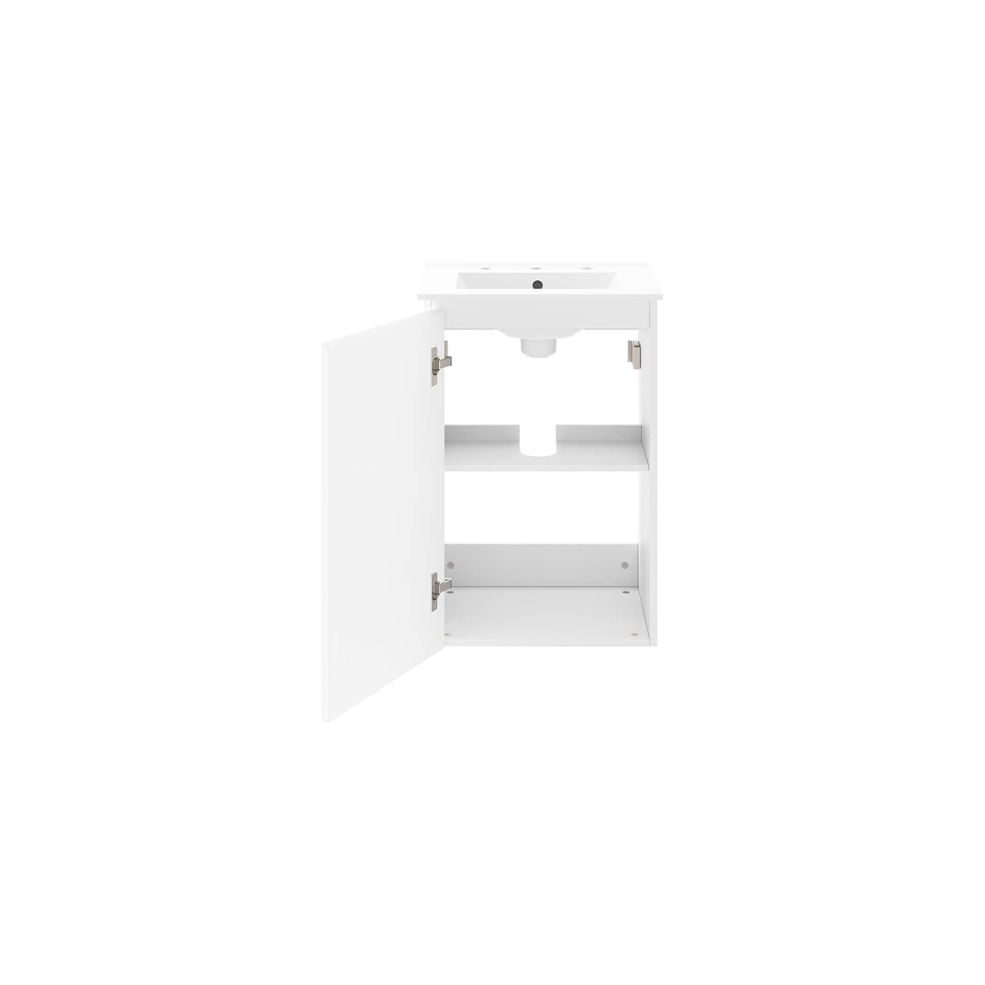 Bryn 18" Wall-Mount Bathroom Vanity