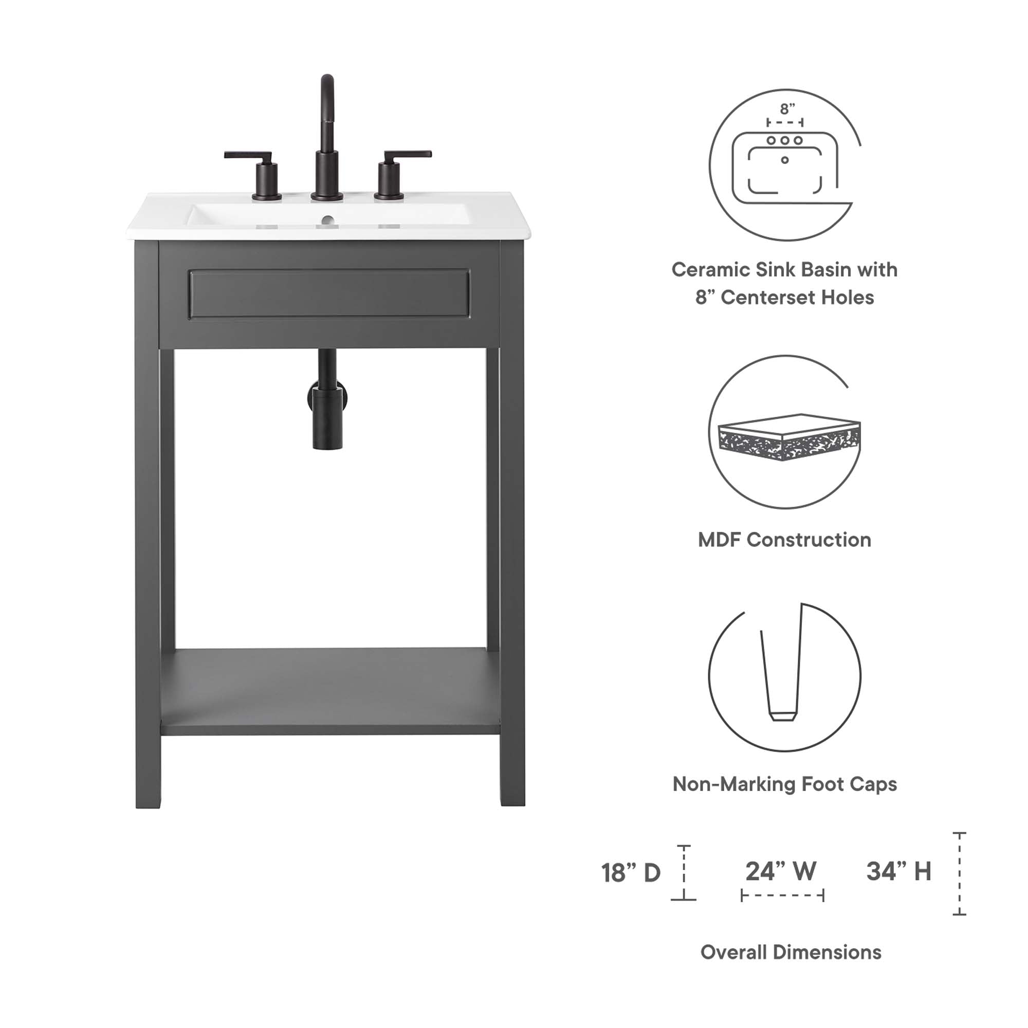 Altura 24" Bathroom Vanity