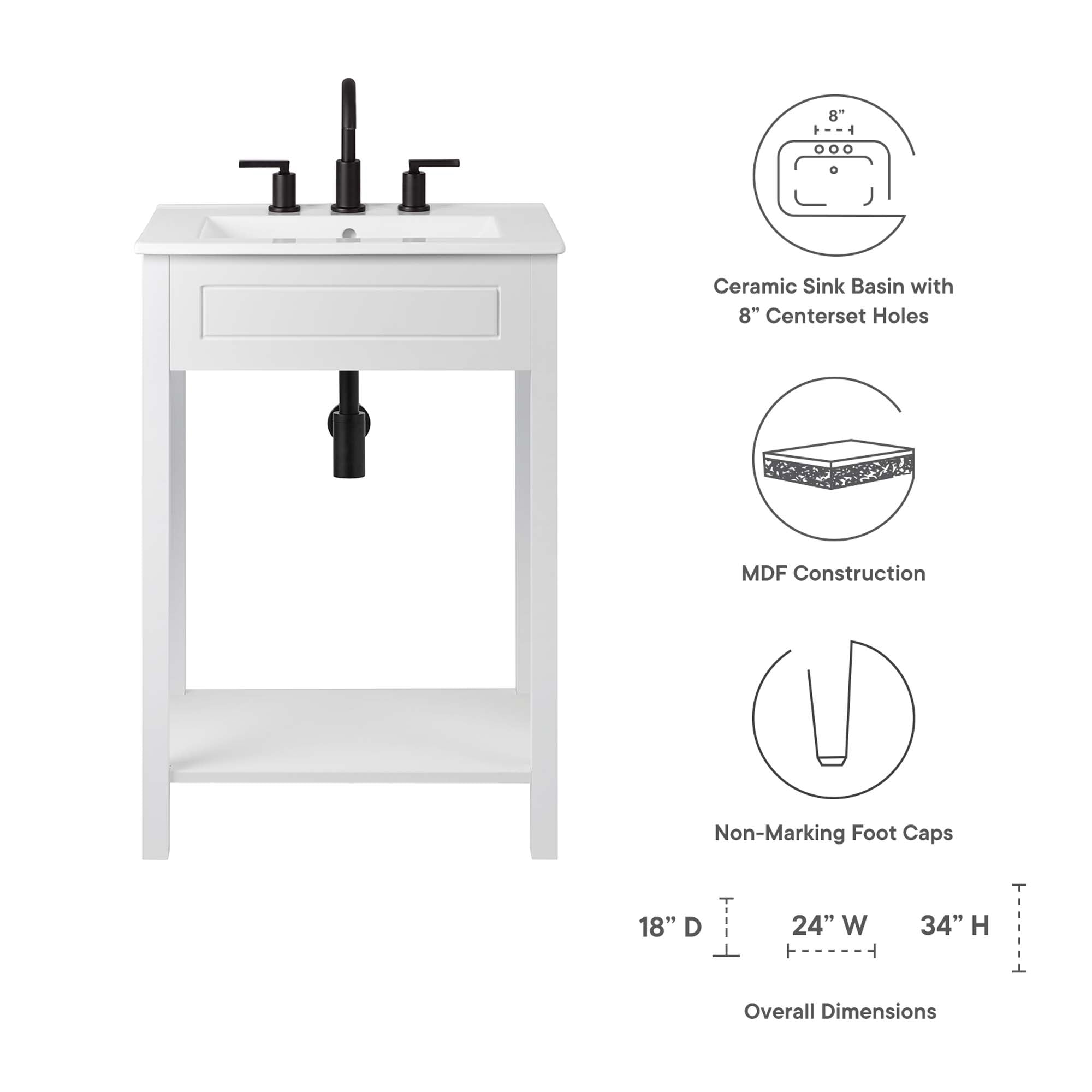 Altura 24" Bathroom Vanity