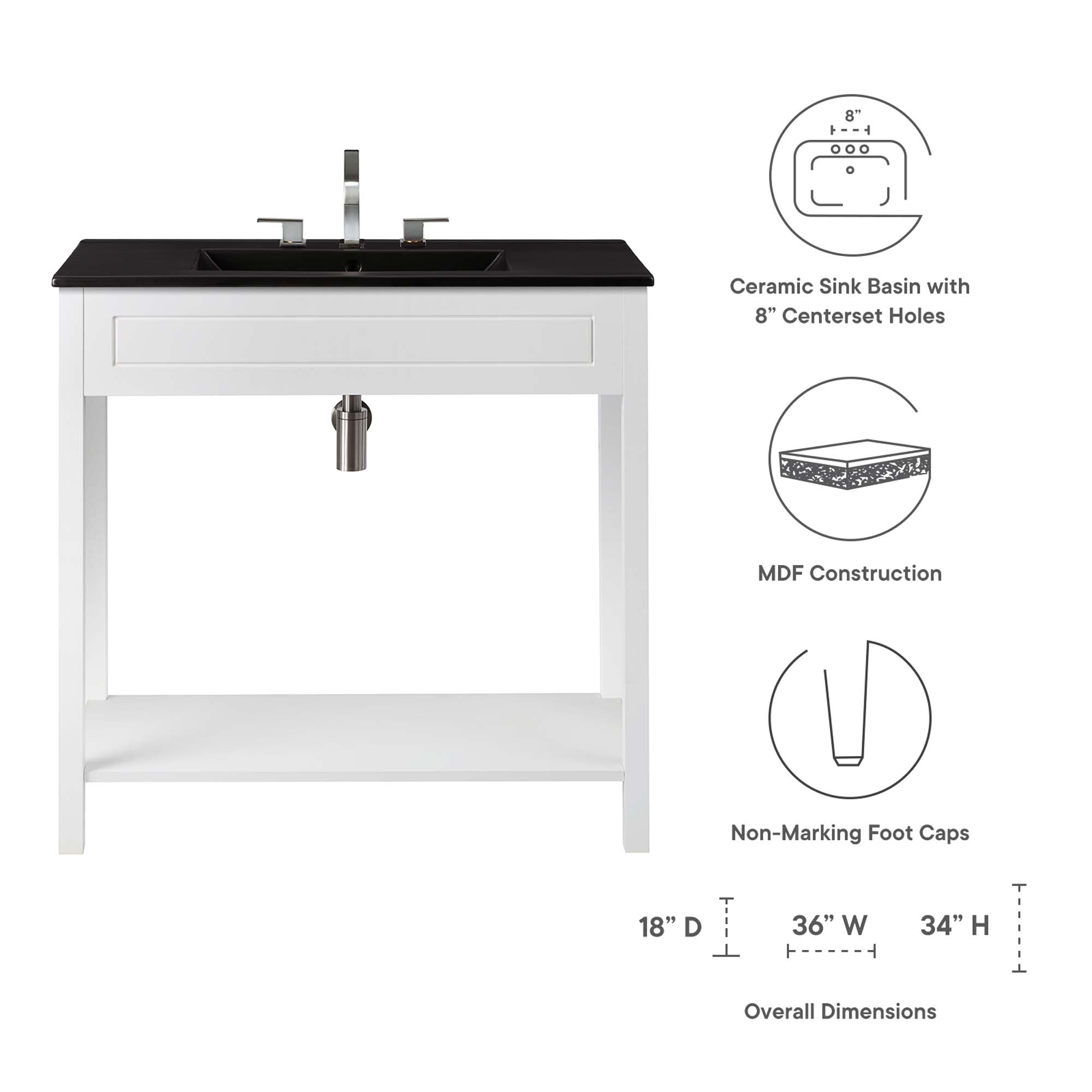 Altura 36" Bathroom Vanity