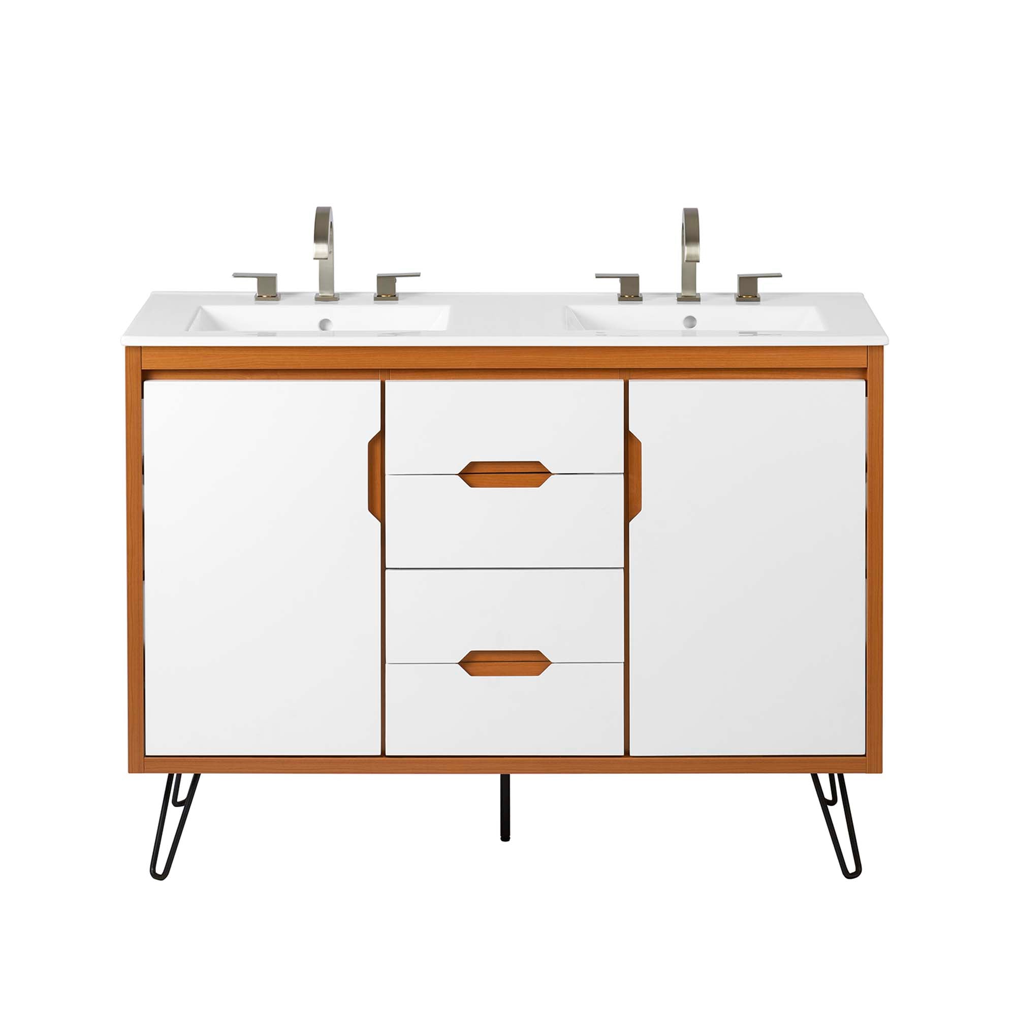 Energize 48" Double Sink Bathroom Vanity