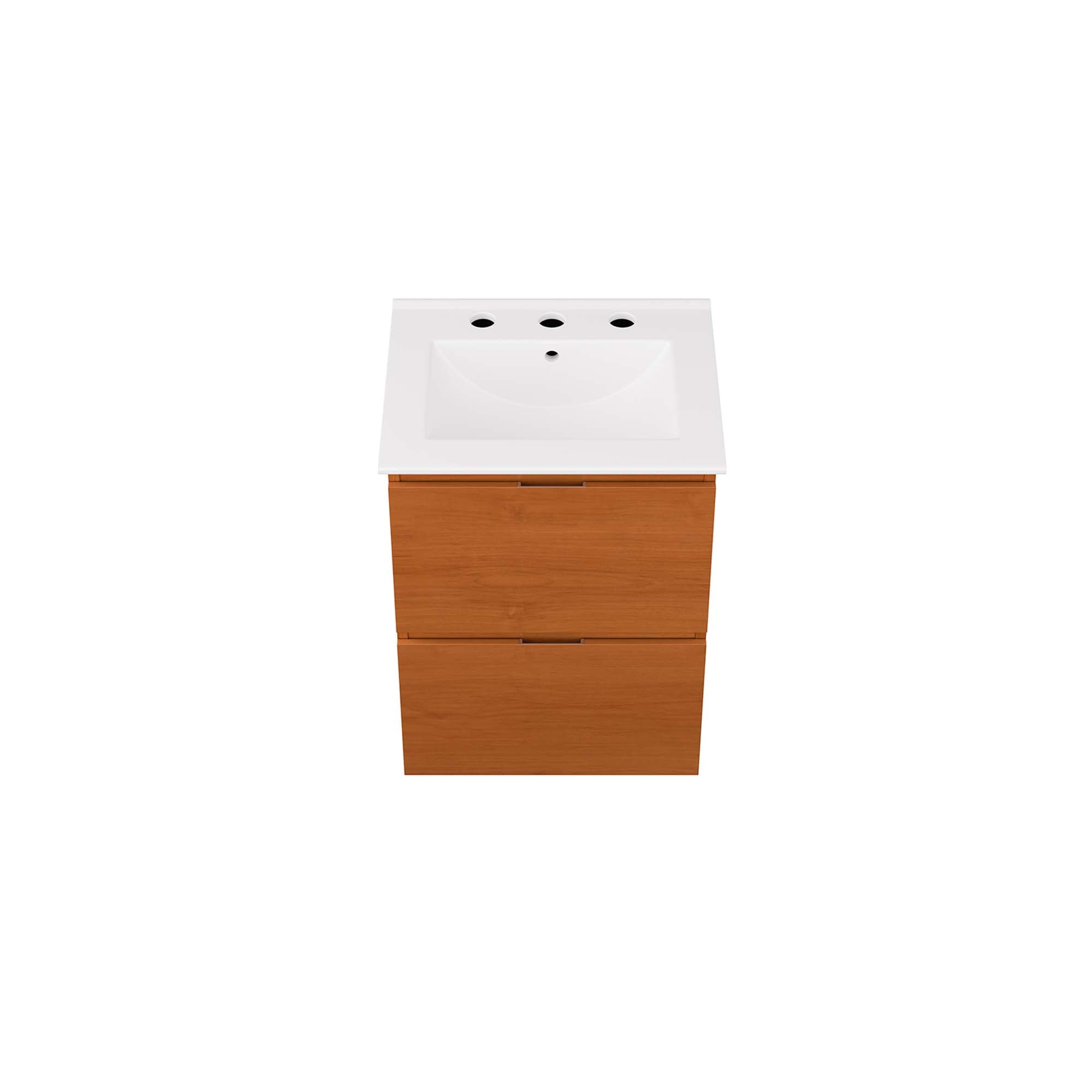 Scenic 18" Wall-Mount Bathroom Vanity