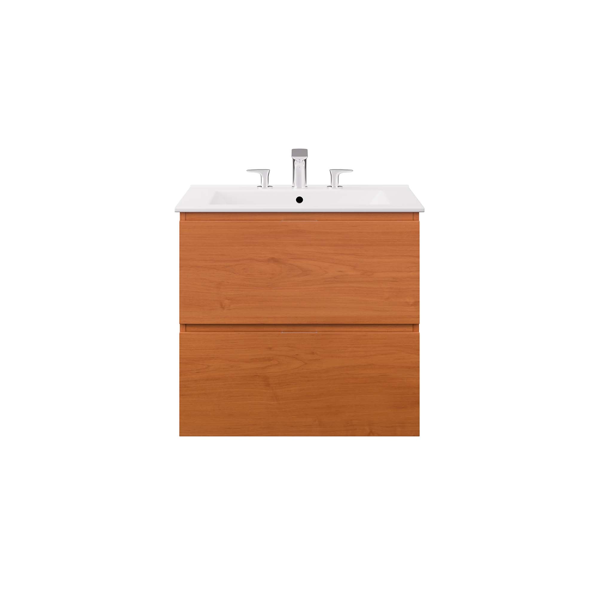 Scenic 24" Wall-Mount Bathroom Vanity