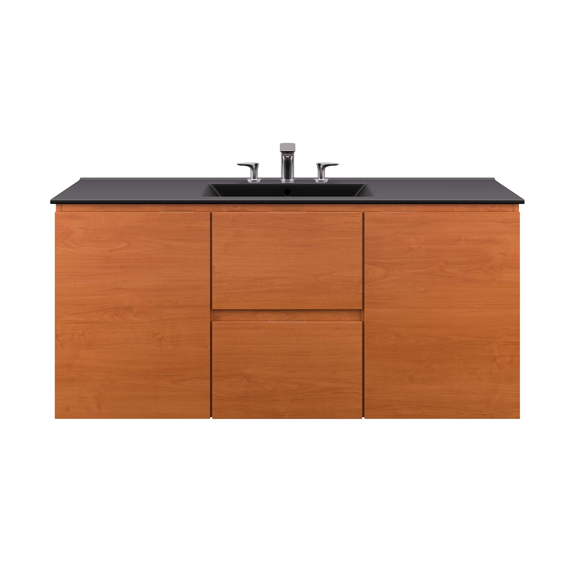 Scenic 48" Wall-Mount Bathroom Vanity