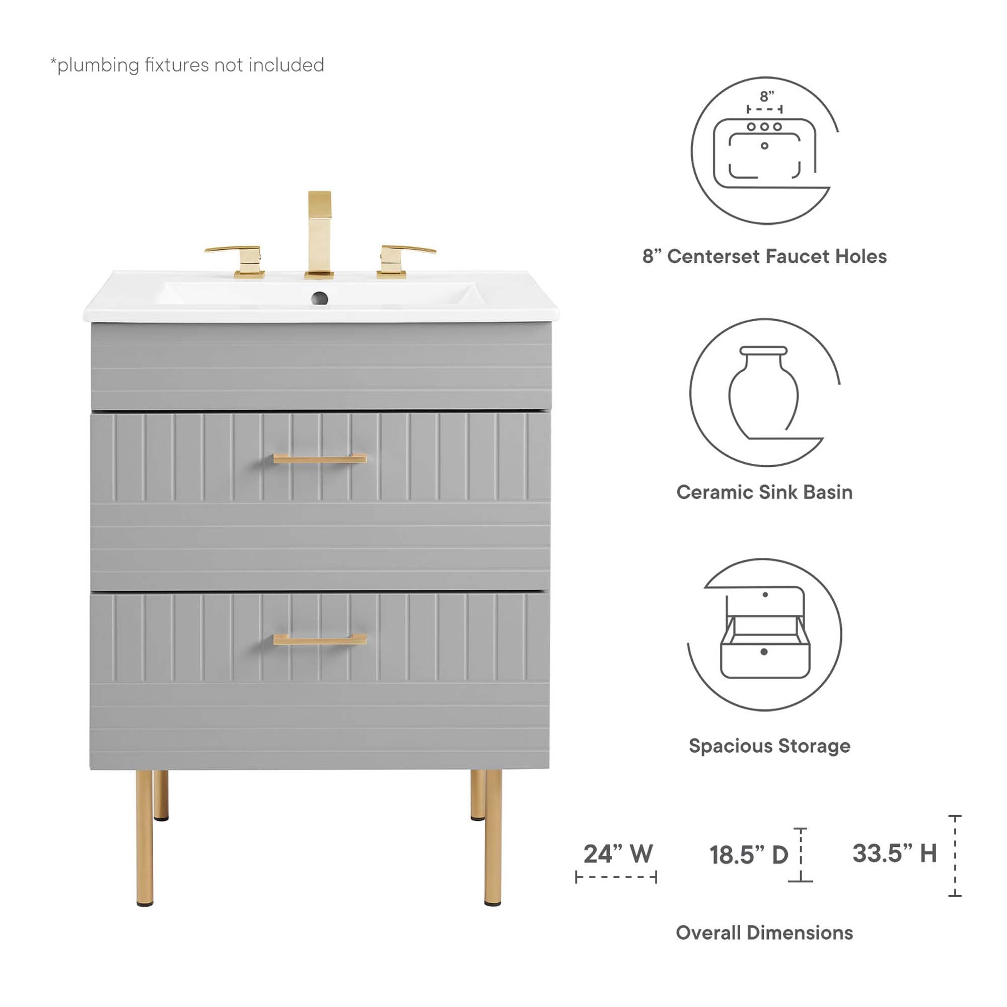 Daybreak 24" Bathroom Vanity