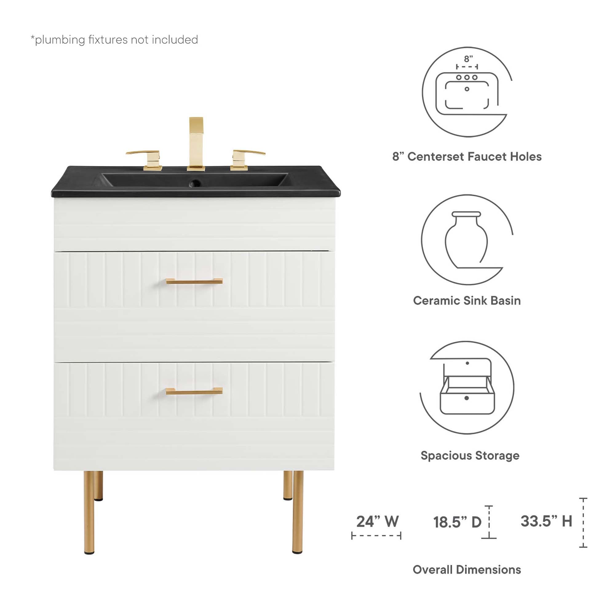 Daybreak 24" Bathroom Vanity