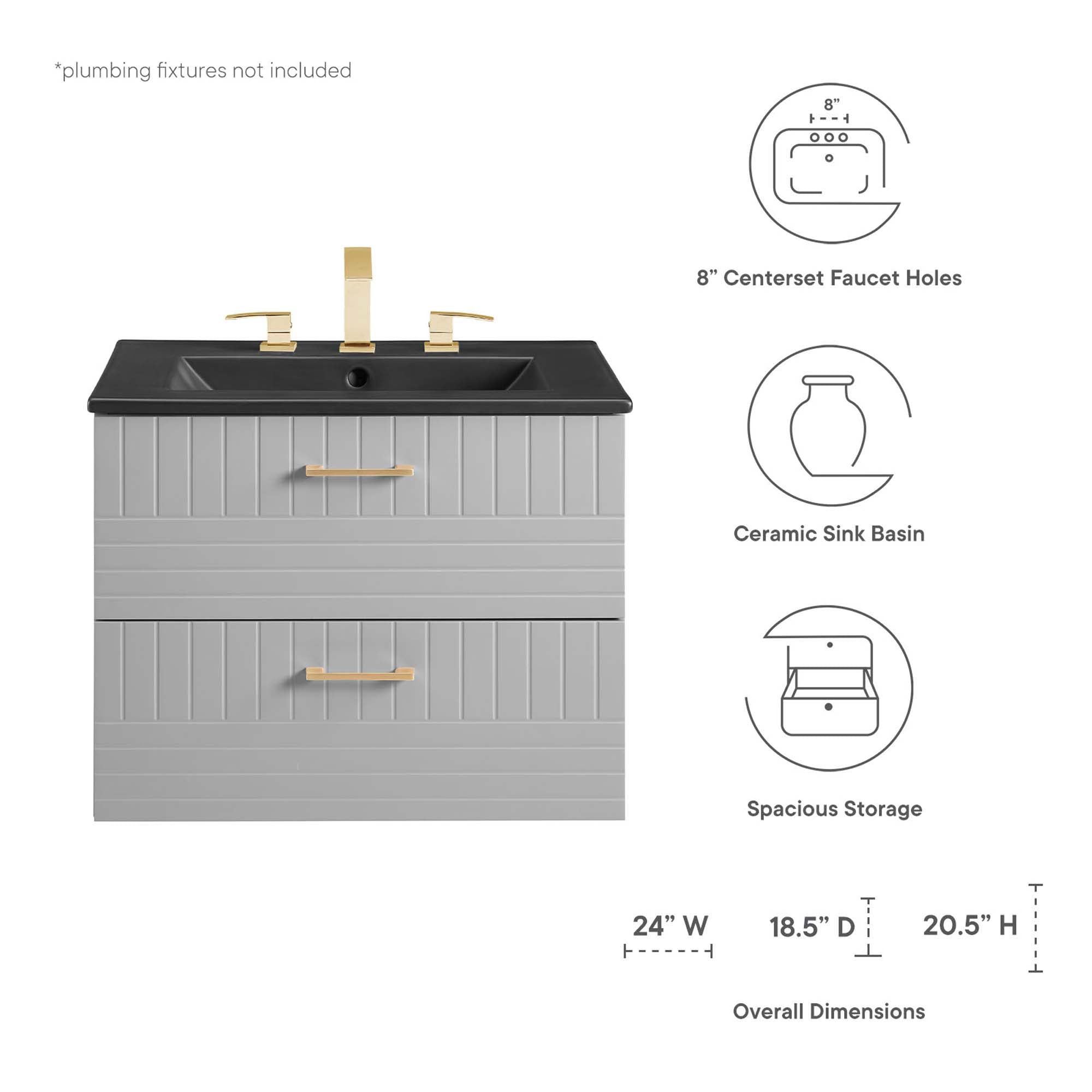 Daybreak 24" Bathroom Vanity