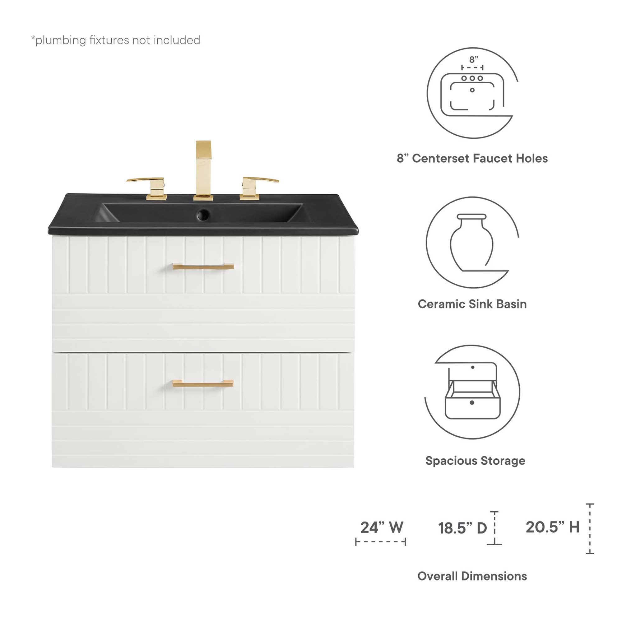 Daybreak 24" Bathroom Vanity