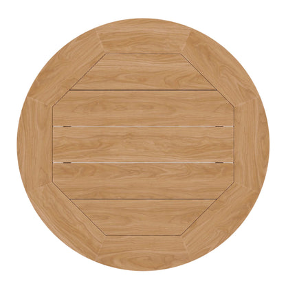 Brisbane 6-Piece Teak Wood Outdoor Patio Set