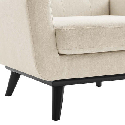 Engage Herringbone Fabric Armchair