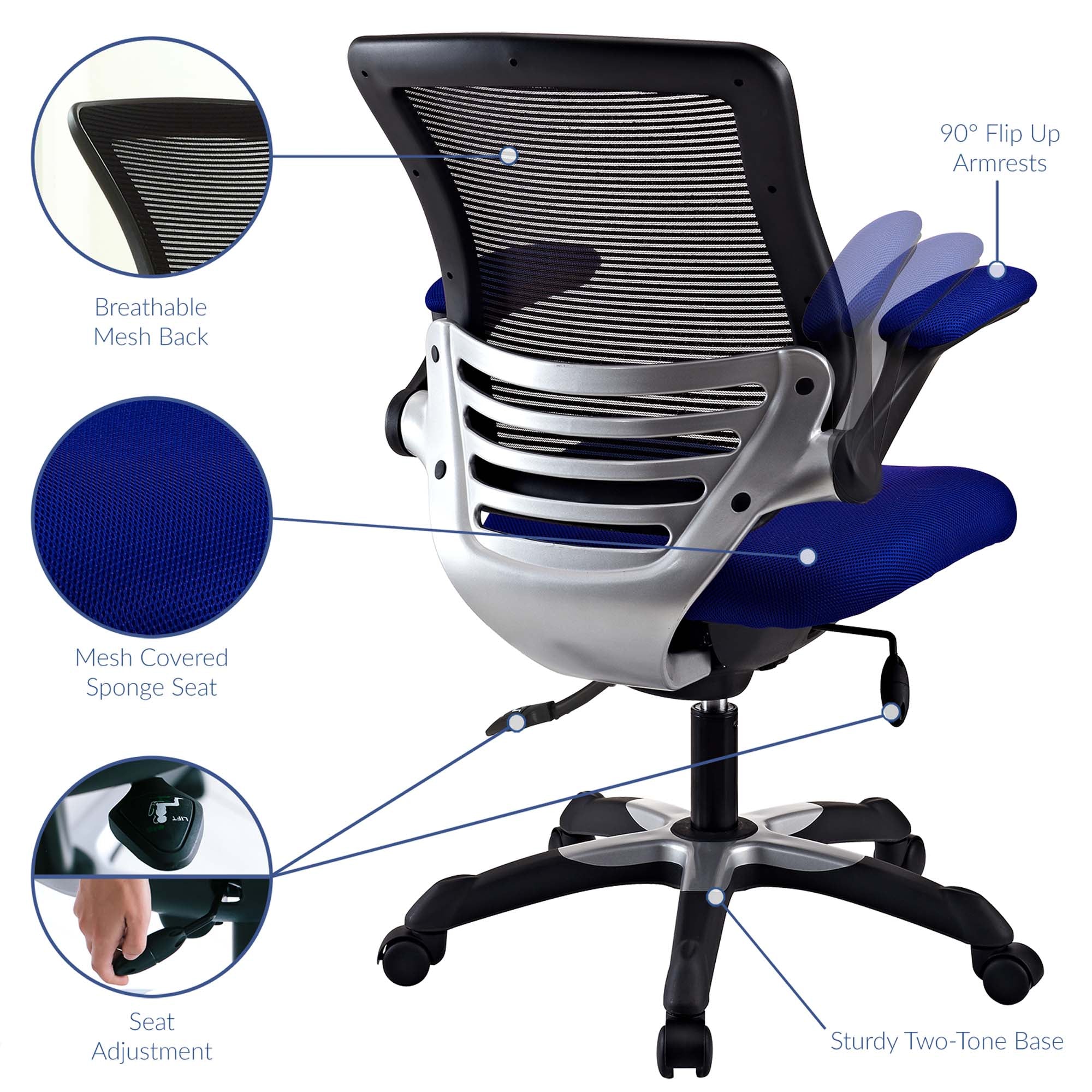 Edge Mesh Office Chair