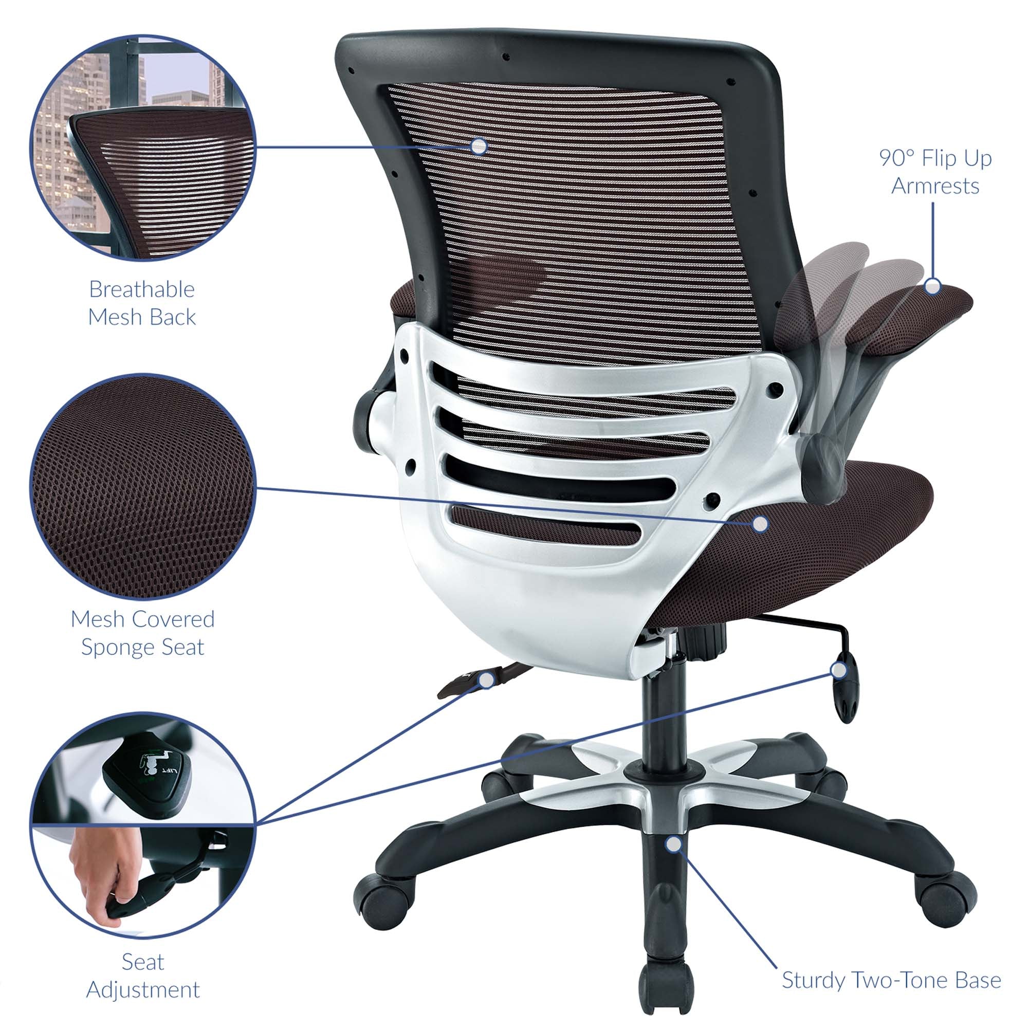 Edge Mesh Office Chair