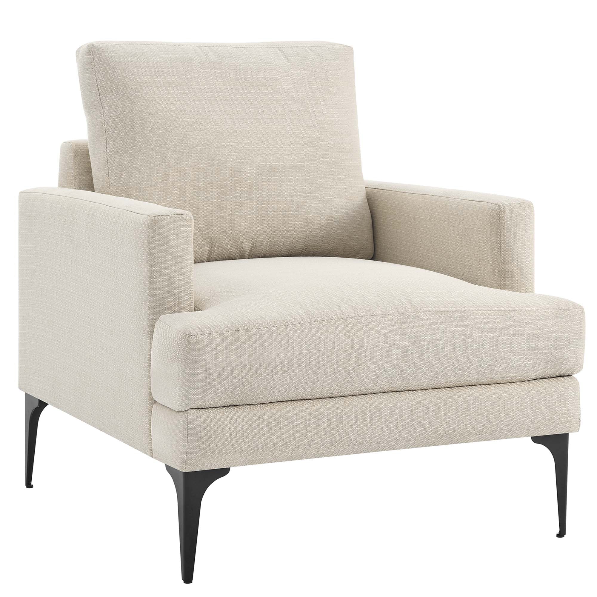 Evermore Upholstered Fabric Armchair