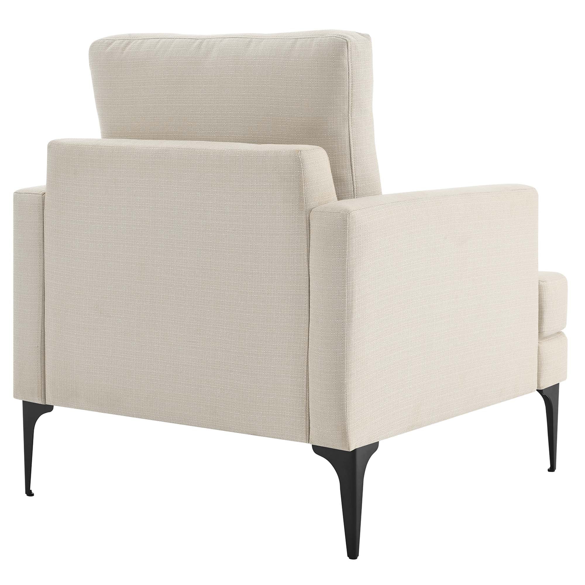 Evermore Upholstered Fabric Armchair